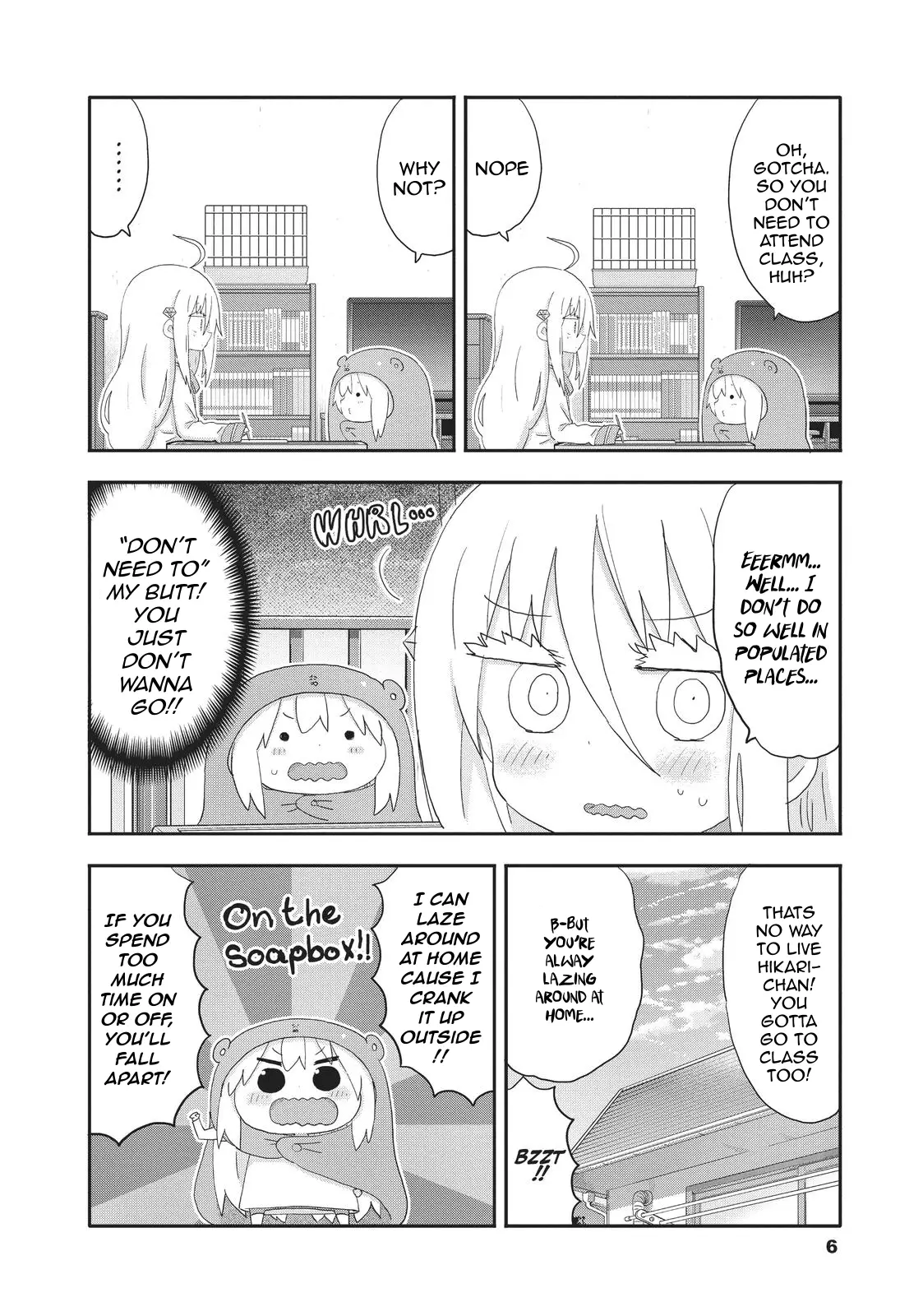 Himouto! Umaru-Chan - 200 page 6