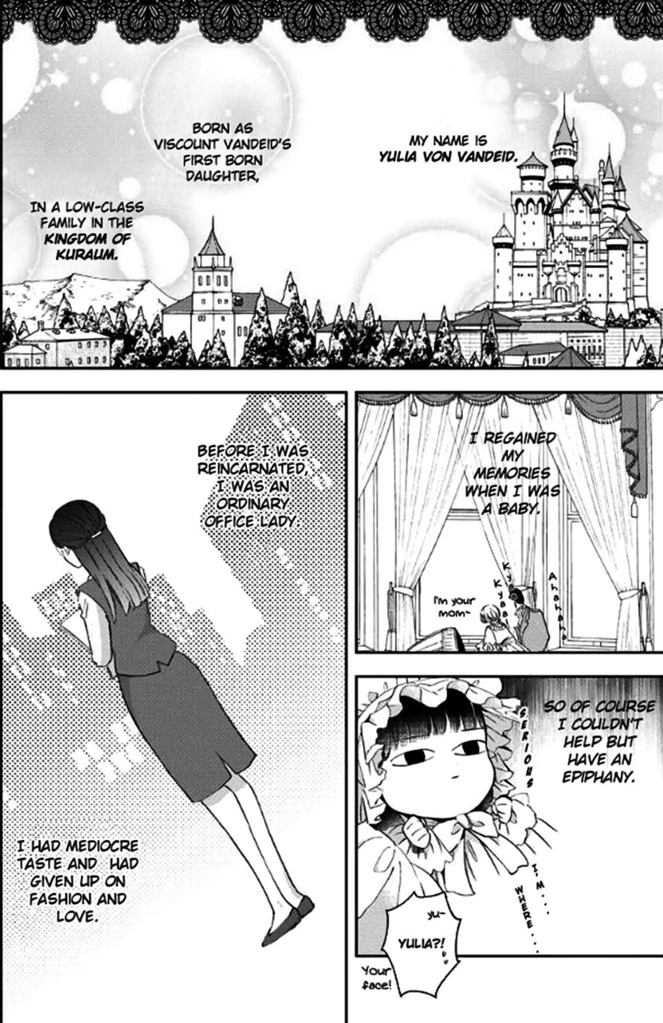 I Was Reincarnated, And Now I'm A Maid! - 1 page 4