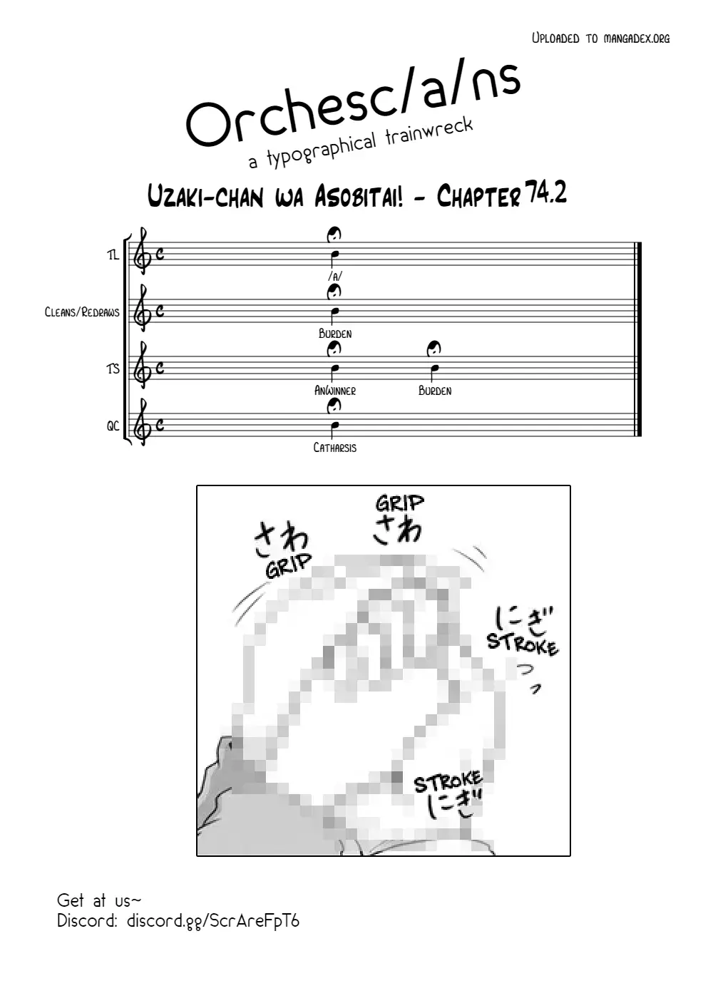 Uzaki-Chan Wa Asobitai! - 74.2 page 10