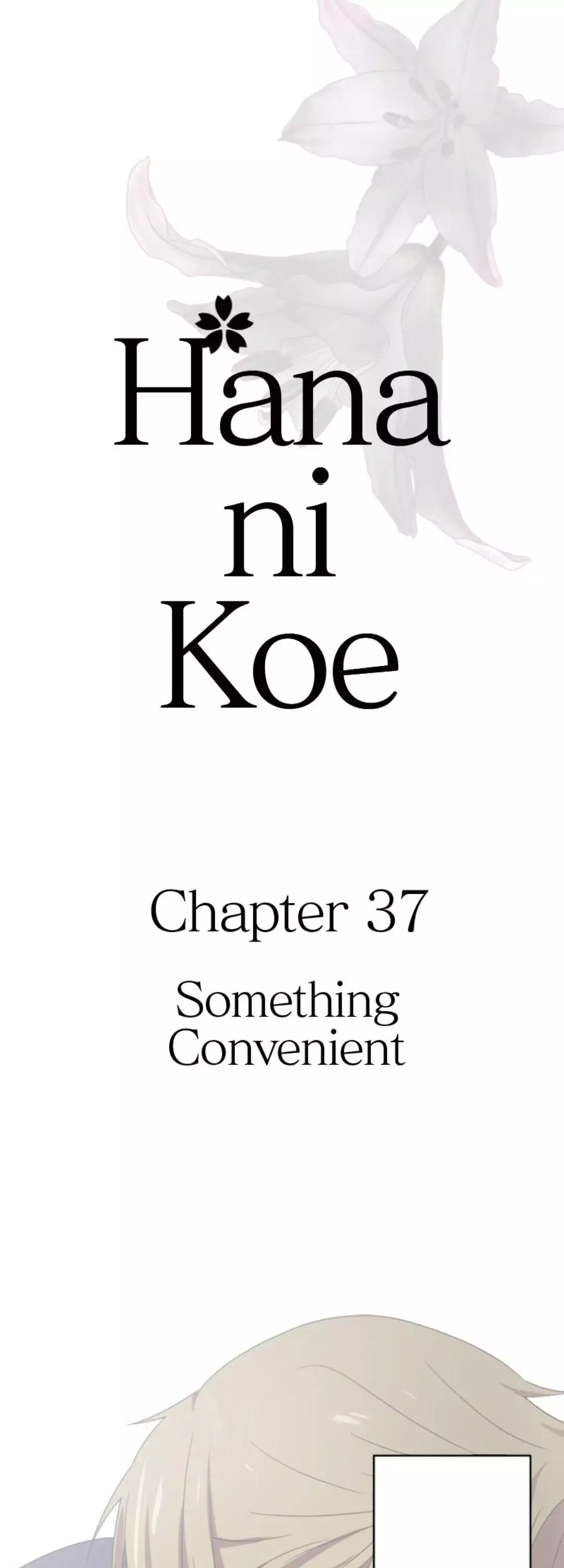 Hana Ni Koe - 37 page 1