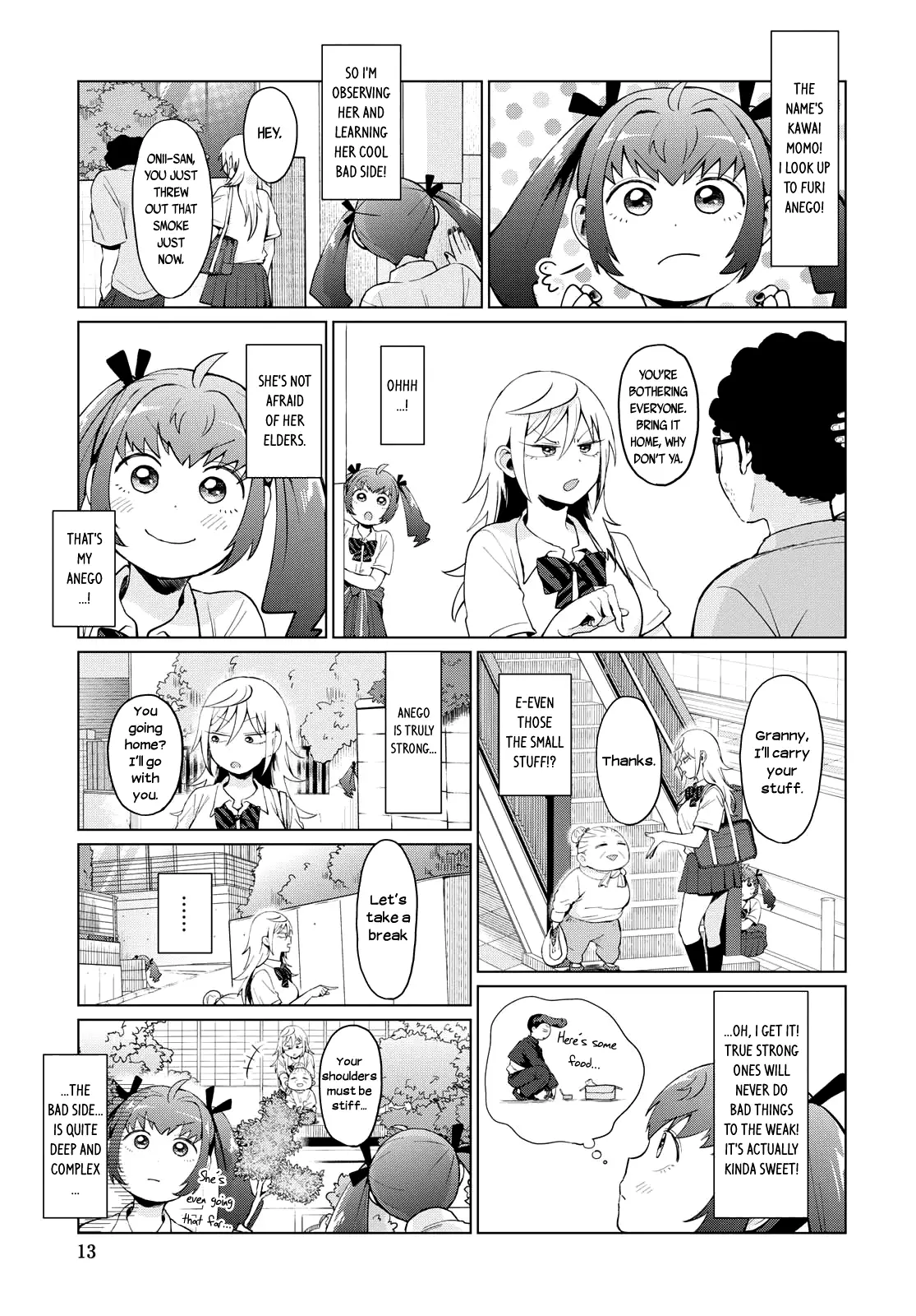 Tonari No Furi-San Ga Tonikaku Kowai - 12 page 1