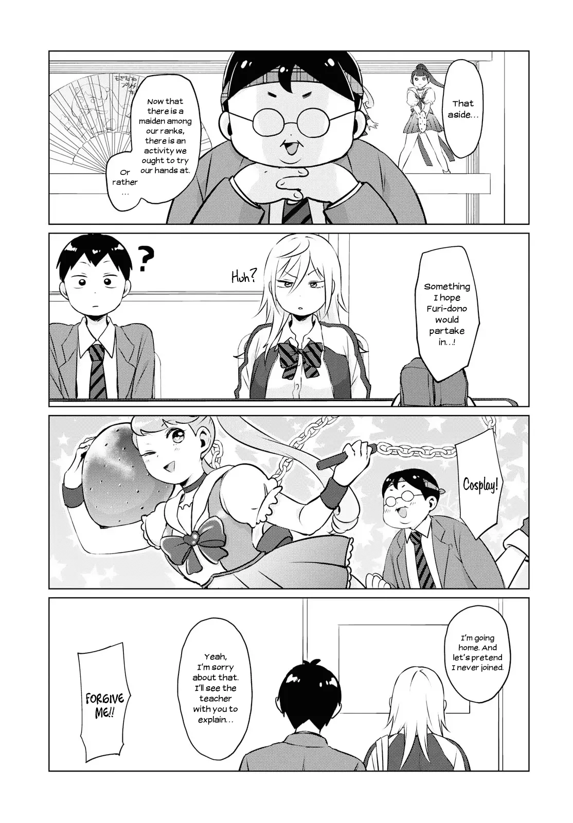 Tonari No Furi-San Ga Tonikaku Kowai - 4 page 12