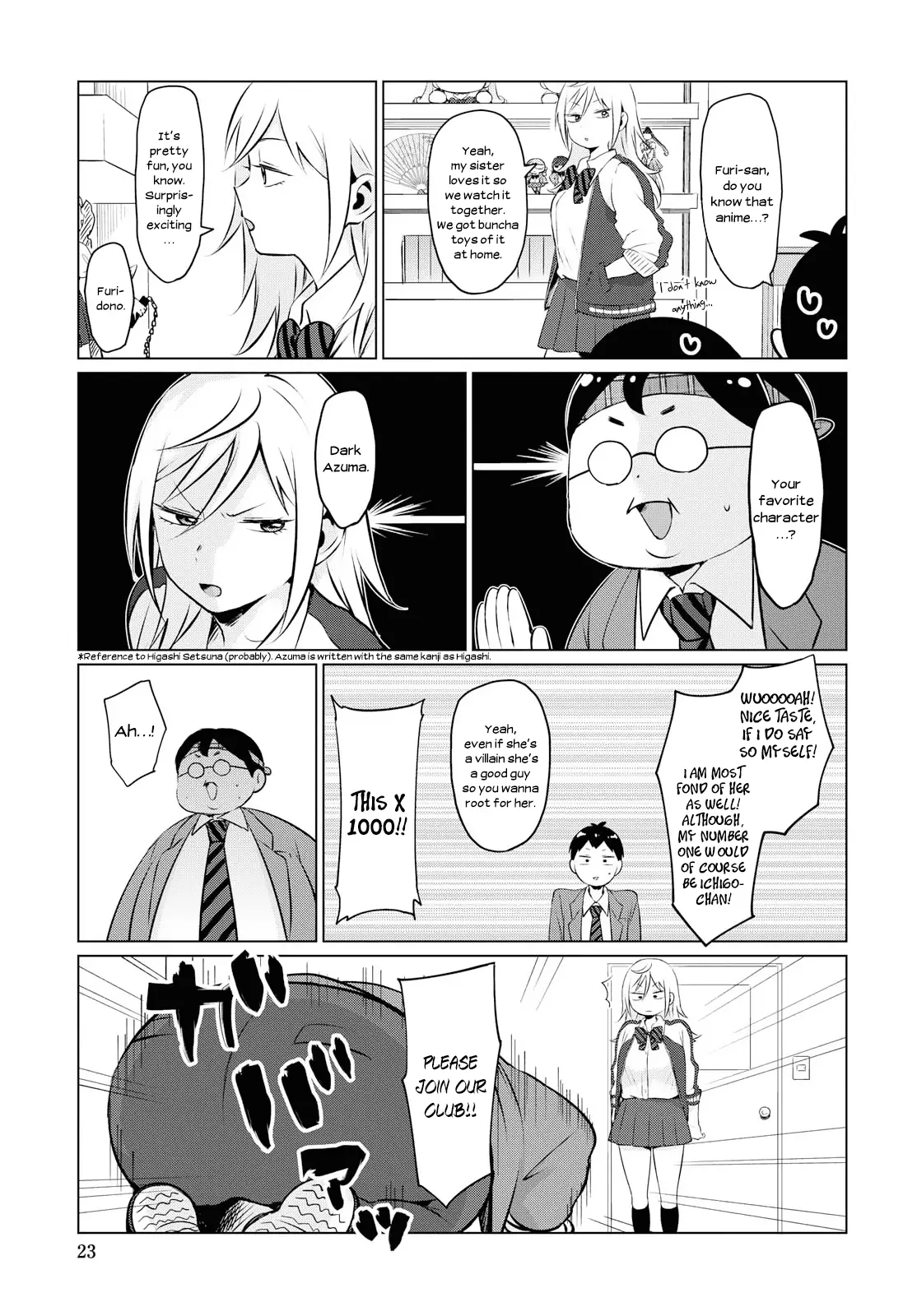 Tonari No Furi-San Ga Tonikaku Kowai - 4 page 8