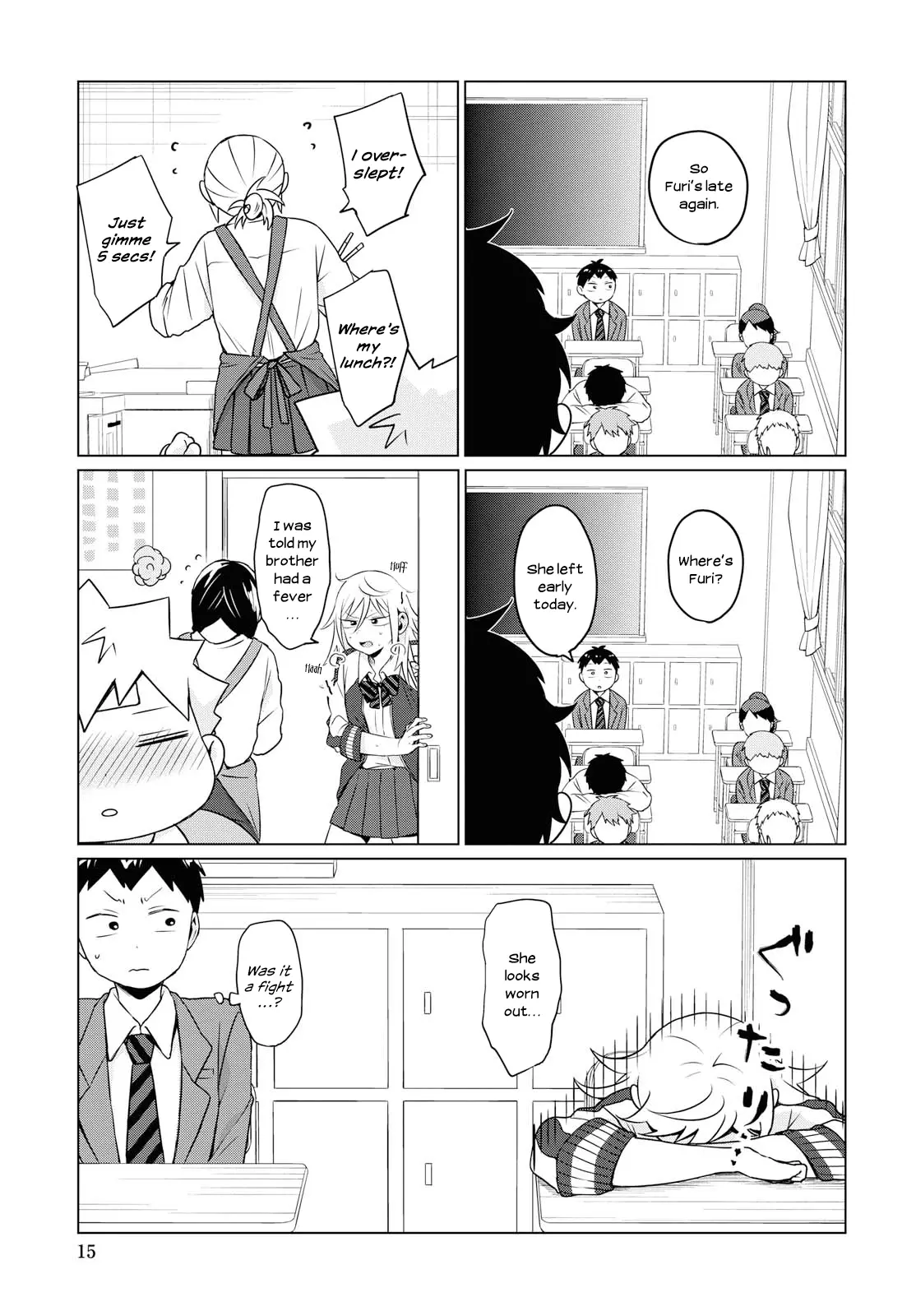 Tonari No Furi-San Ga Tonikaku Kowai - 6 page 1