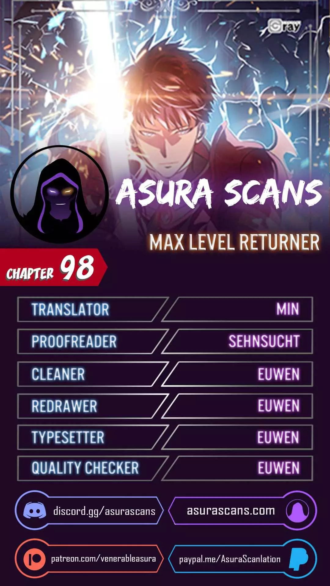 Max Level Returner - 98 page 1