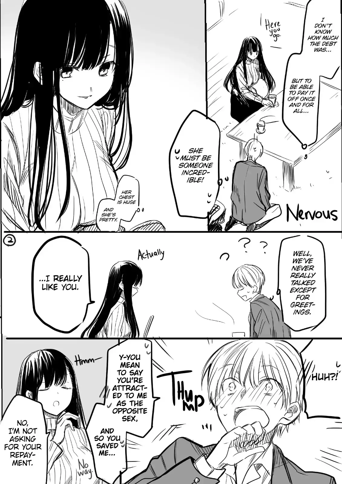 The Story Of An Onee-San Who Wants To Keep A High School Boy - 1 page 2