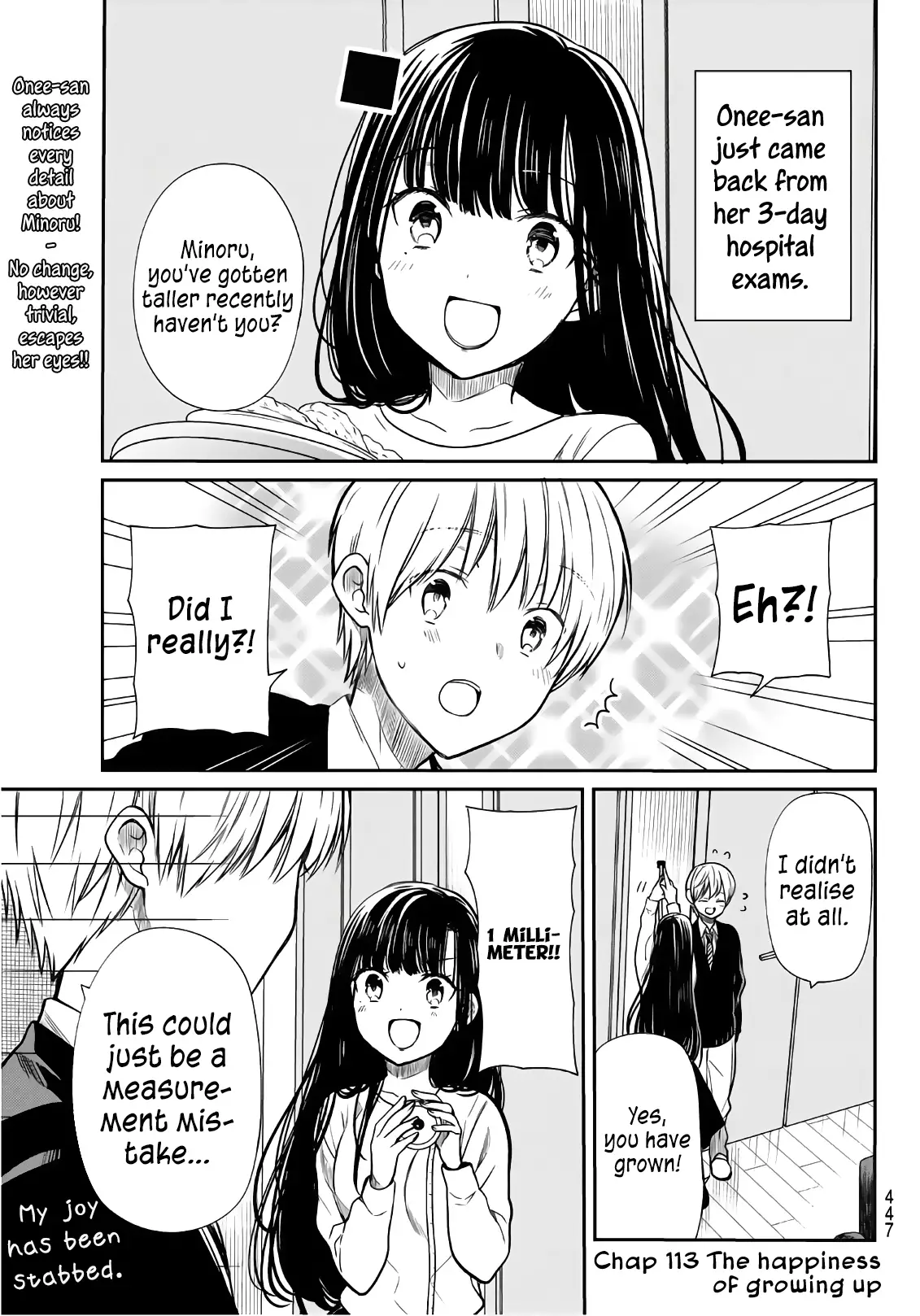 The Story Of An Onee-San Who Wants To Keep A High School Boy - 113 page 2