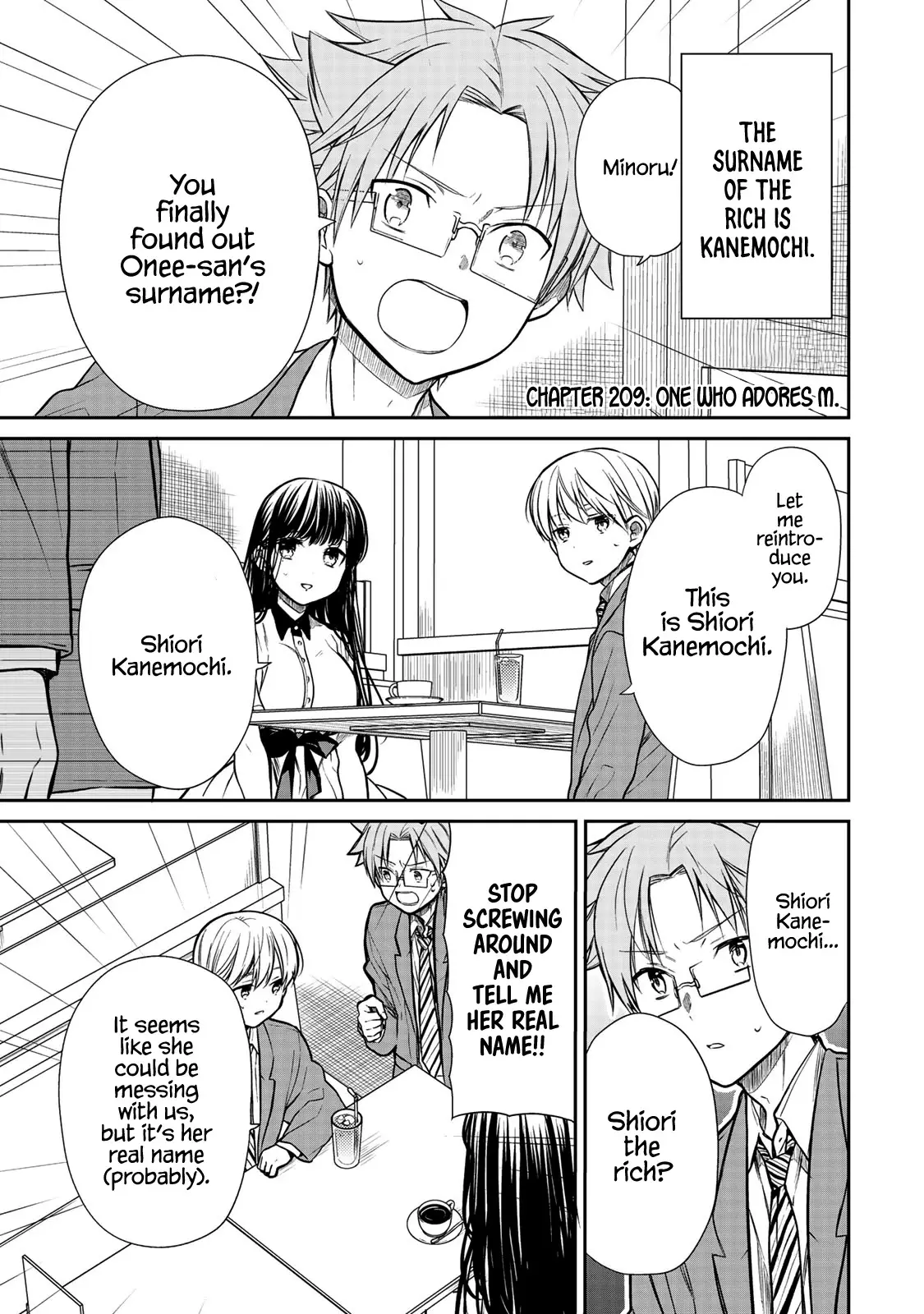 The Story Of An Onee-San Who Wants To Keep A High School Boy - 209 page 2