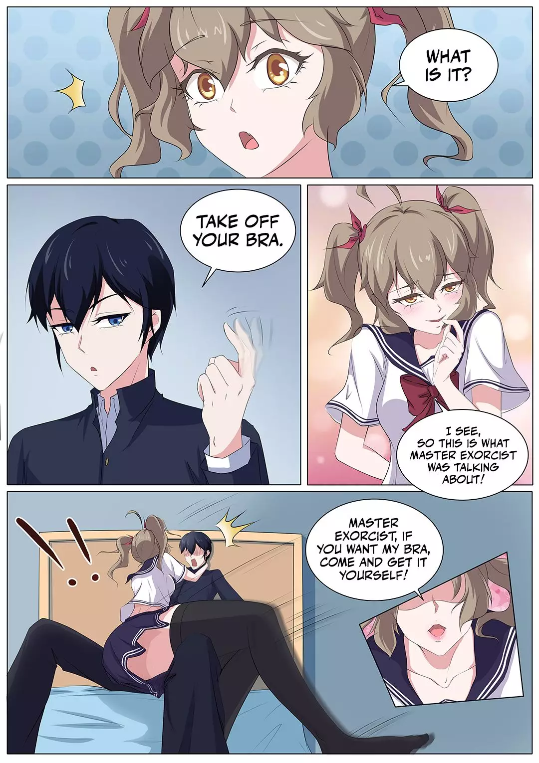 High School Life Of An Exorcist - 40 page 4