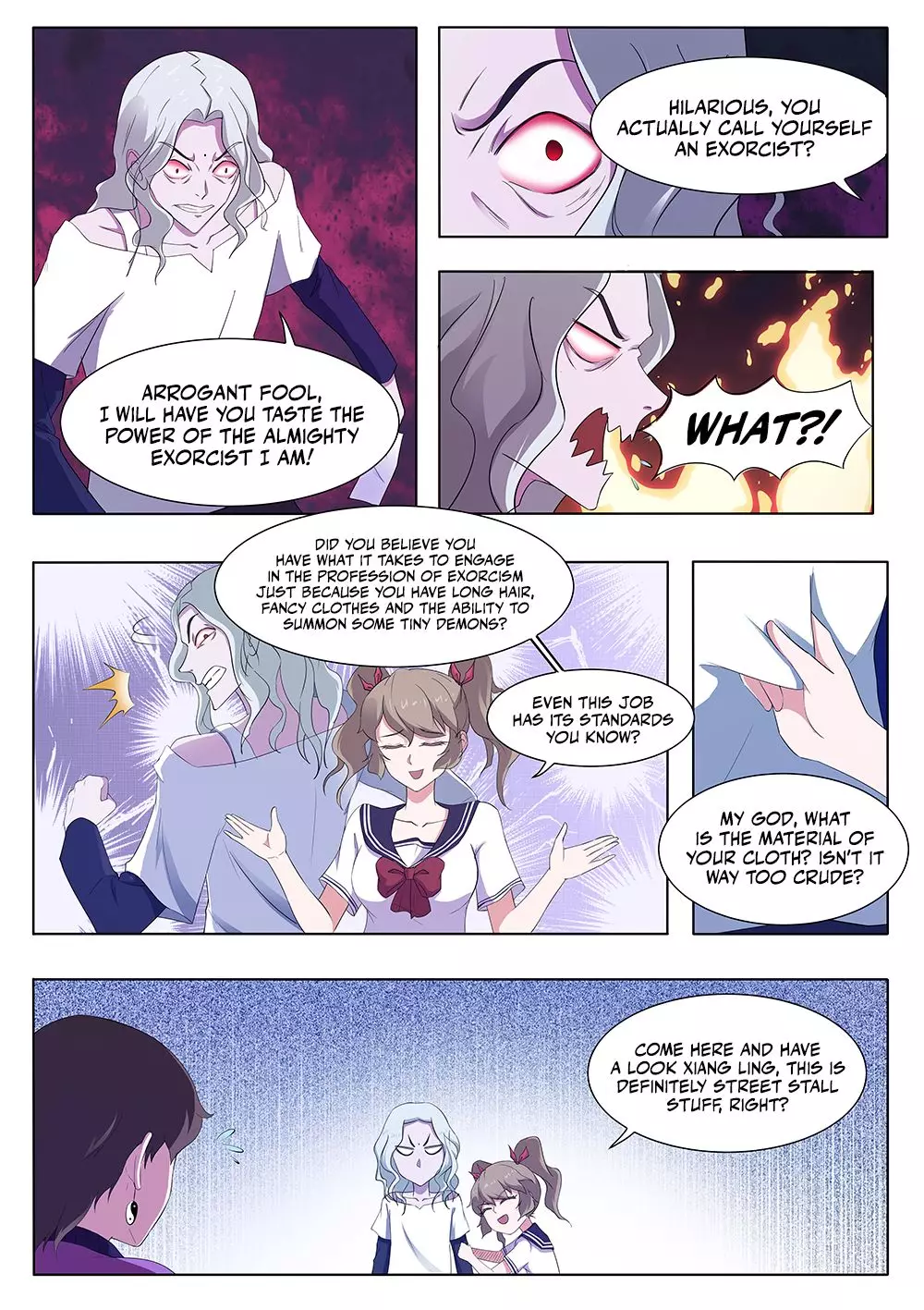 High School Life Of An Exorcist - 73 page 6