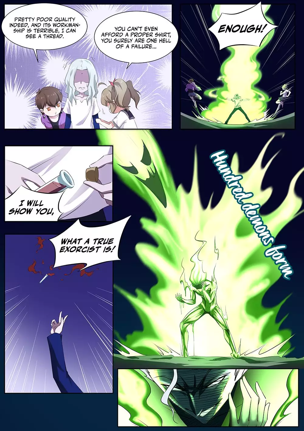 High School Life Of An Exorcist - 73 page 7