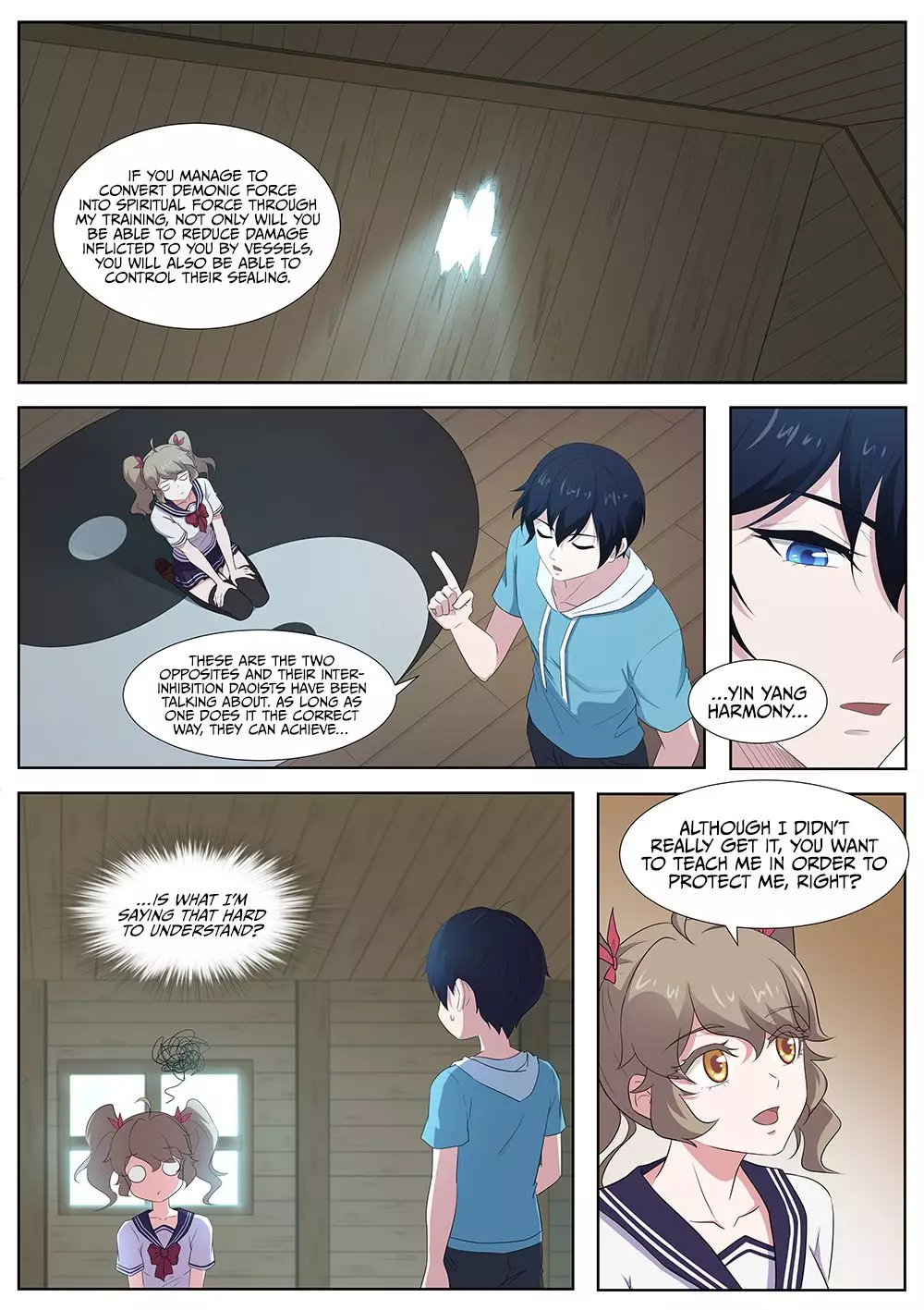 High School Life Of An Exorcist - 86 page 8