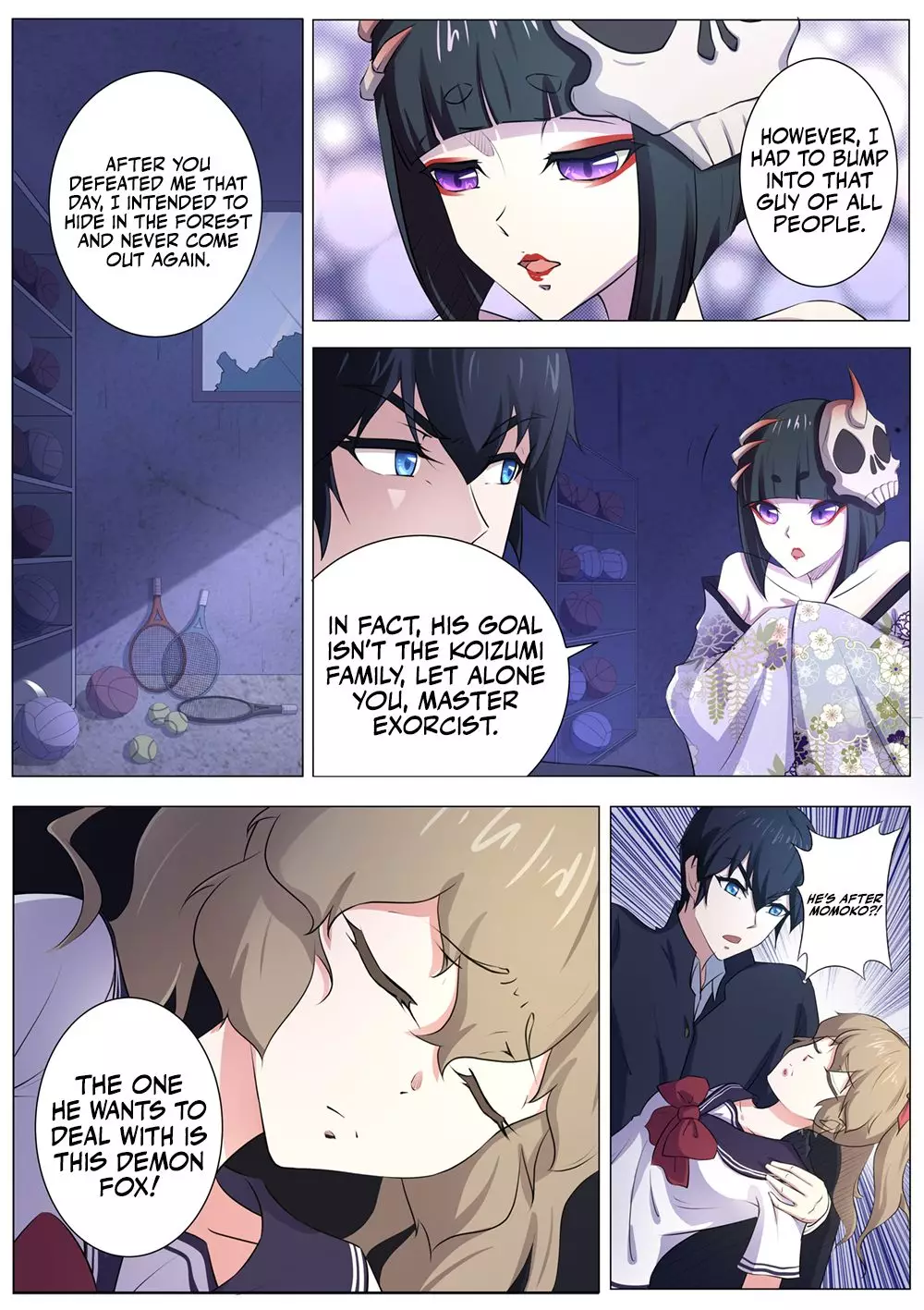 High School Life Of An Exorcist - 96 page 4