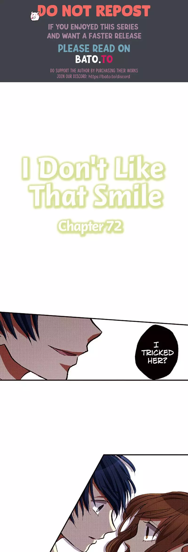 I Don’T Like That Smile - 72 page 1