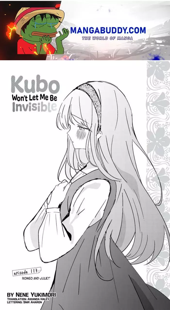 Kubo-San Doesn't Leave Me Be (A Mob) - 113 page 1-a877e337