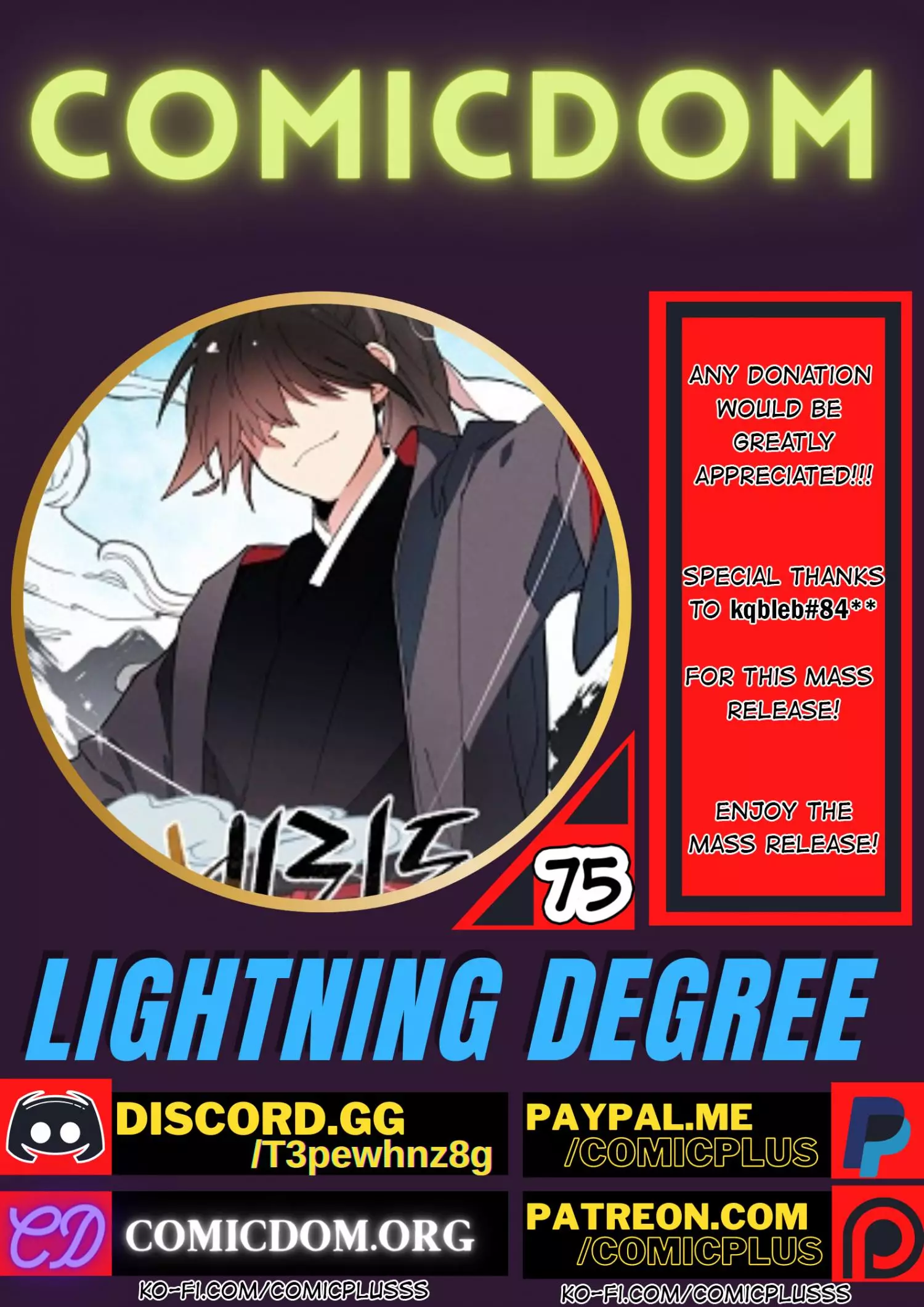 Lightning Degree - 75 page 1