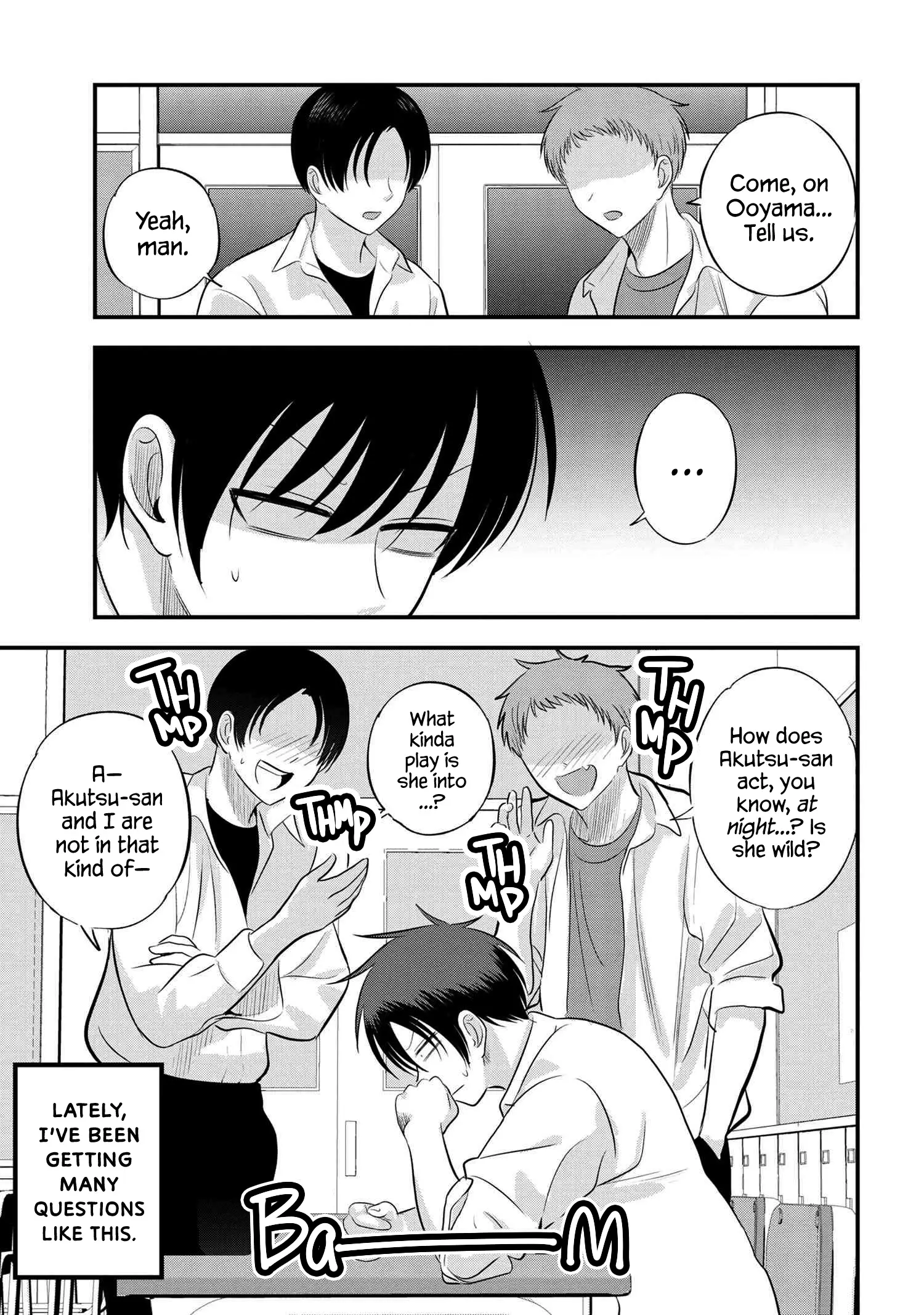 Please Go Home, Akutsu-San! - 111 page 1-9e7635e3