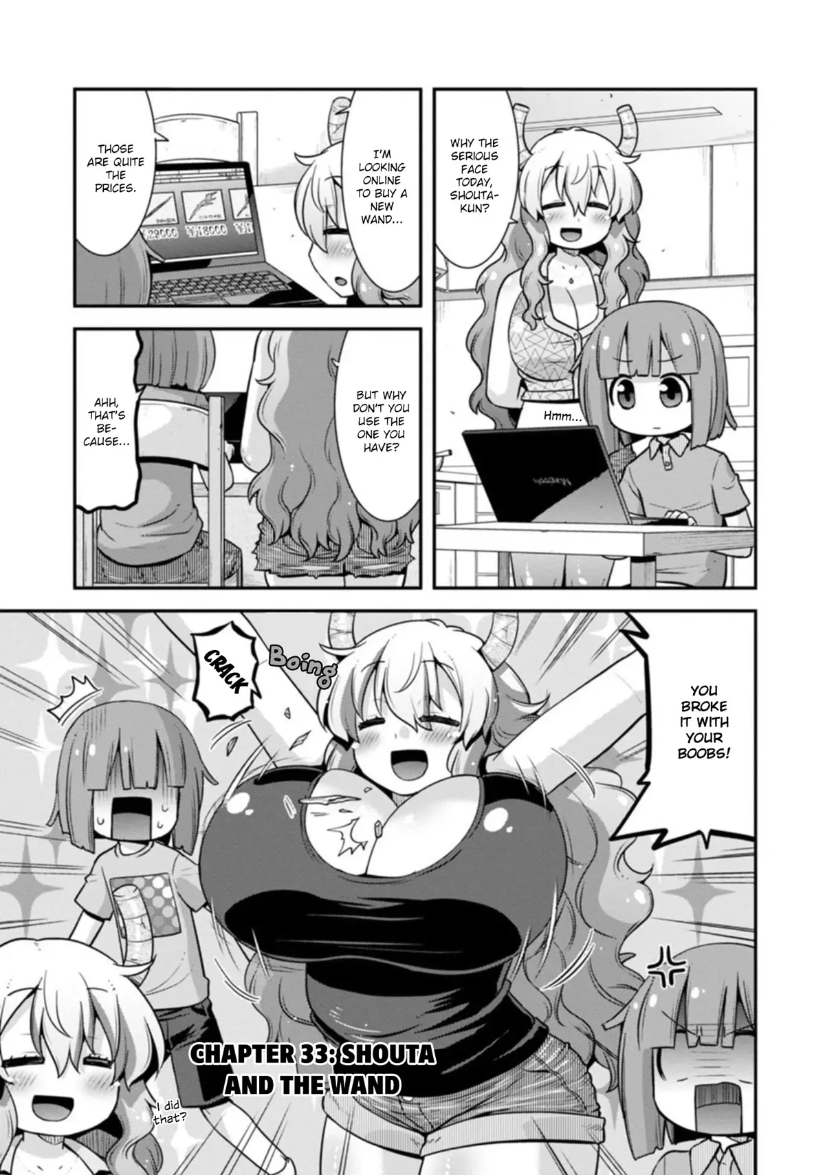 Miss Kobayashi's Dragon Maid: Lucoa Is My Xx - 33 page 1-a8abf70b