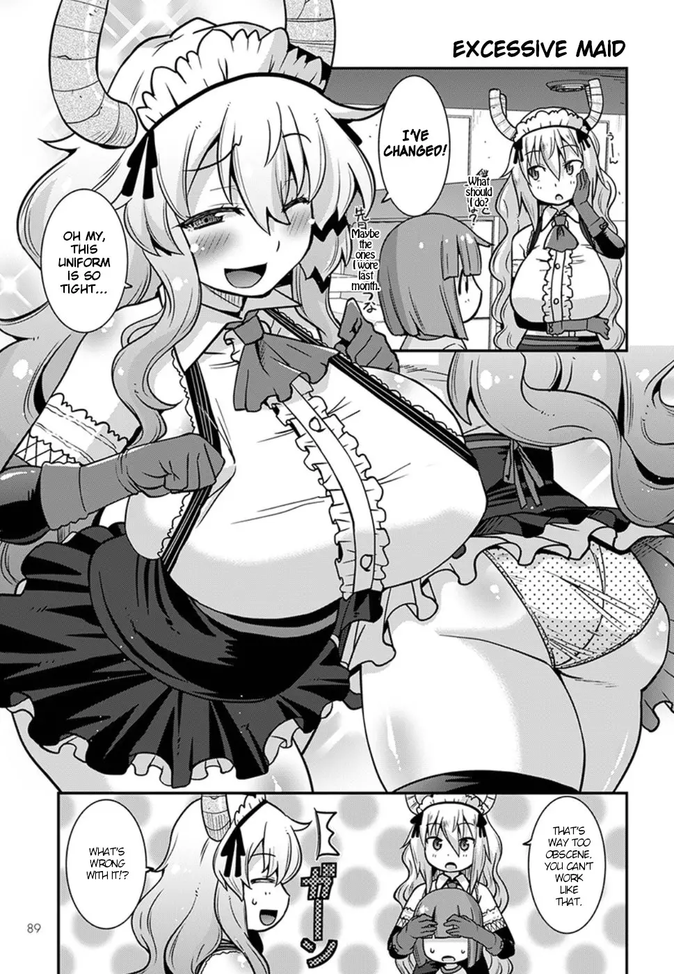 Miss Kobayashi's Dragon Maid: Lucoa Is My Xx - 4 page 3