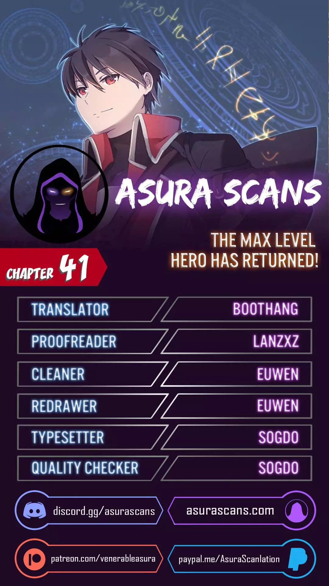 The Max Level Hero Has Returned! - 41 page 1