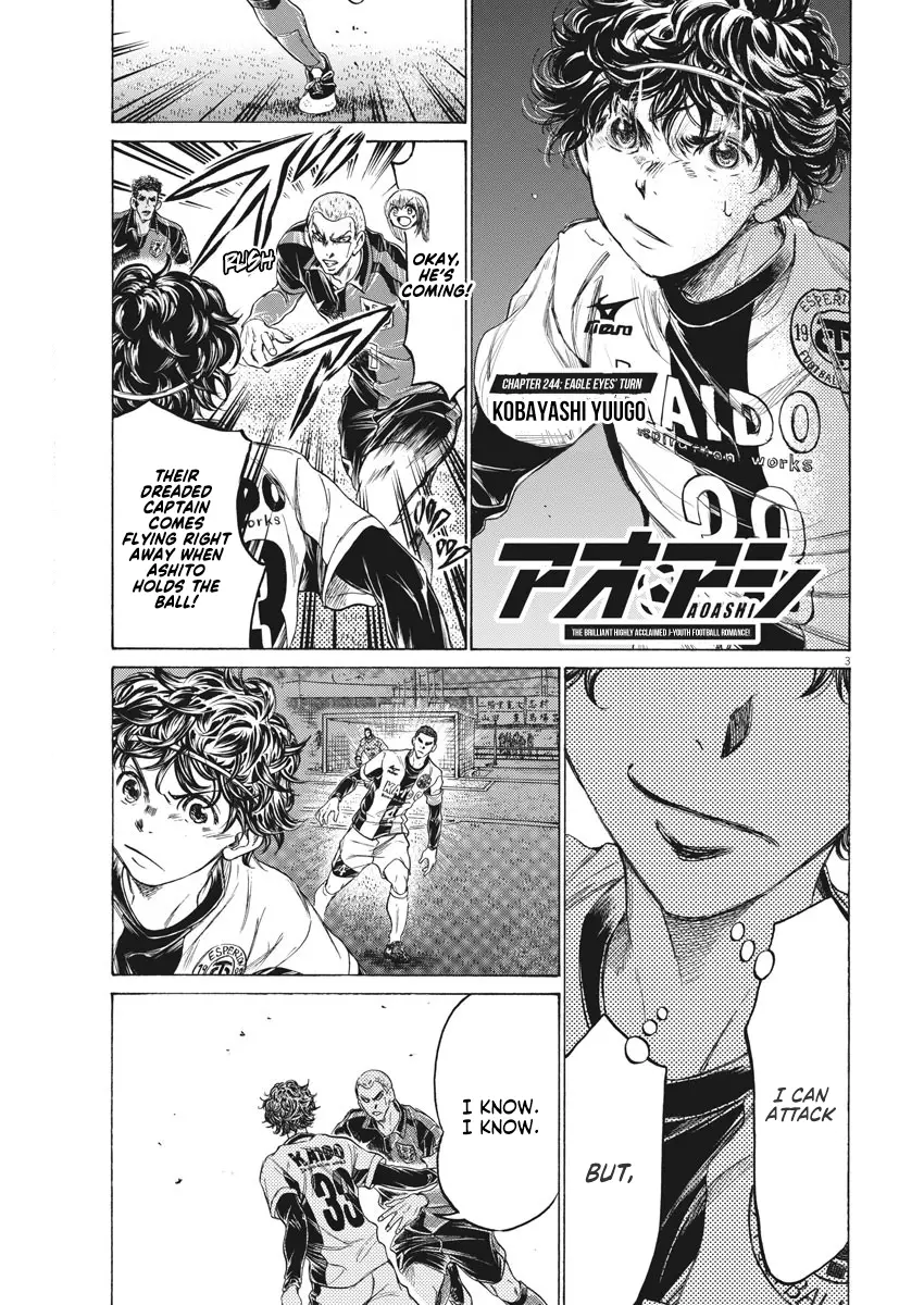 Ao Ashi - 244 page 4