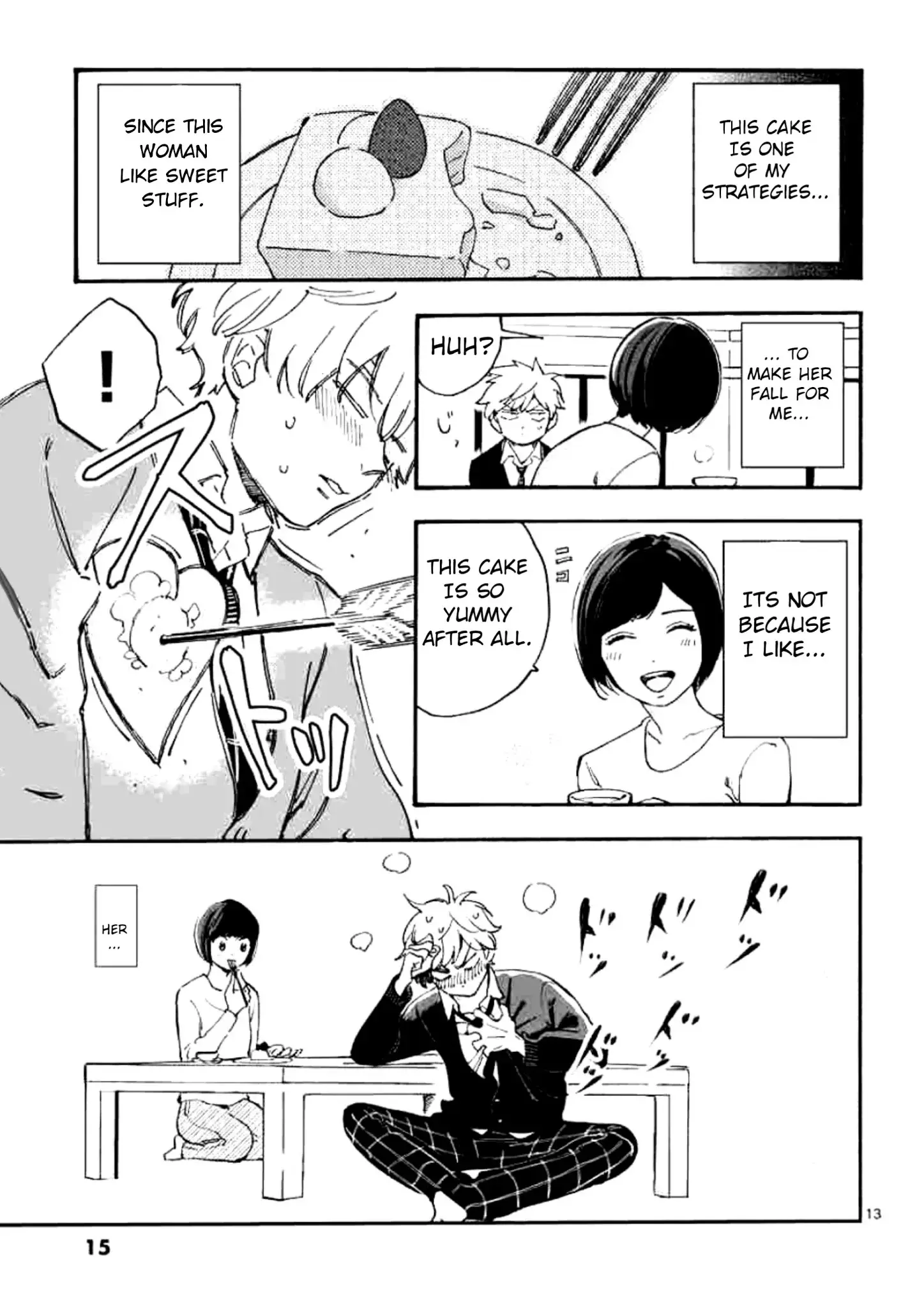 Batsu Ichi Arasa Joshi To Danshi Kokosei - 1 page 15