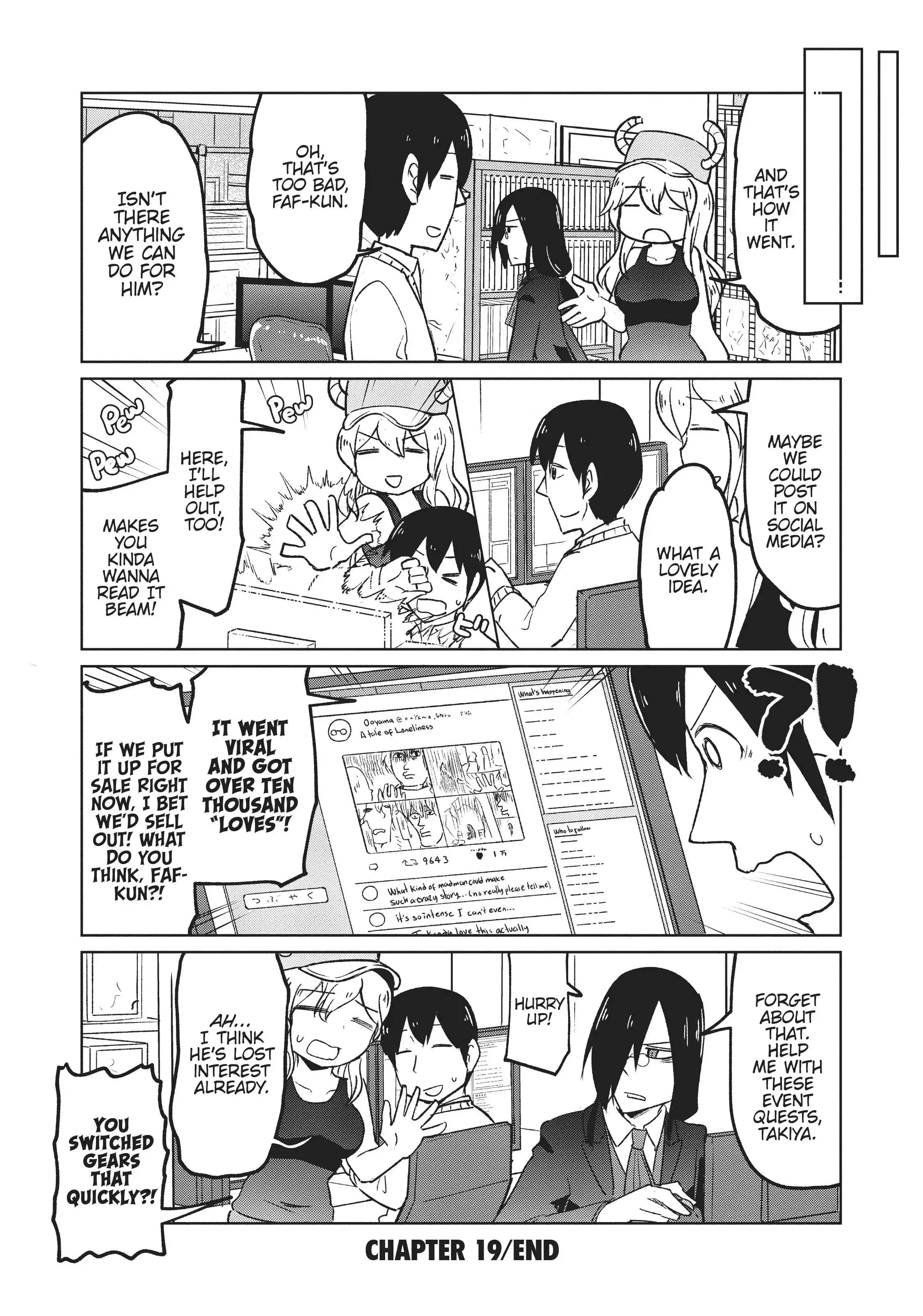 Kobayashi-San Chi No Maid Dragon: Okomorigurashi No Fafnir - 19 page 13-27cde4fd