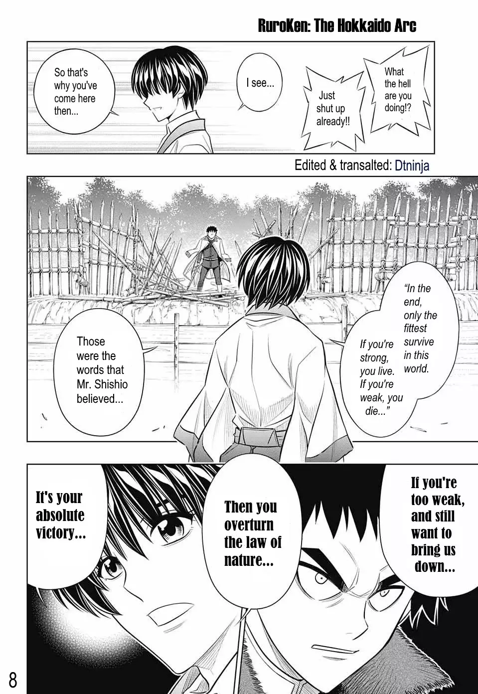 Rurouni Kenshin: Hokkaido Arc - 20 page 8