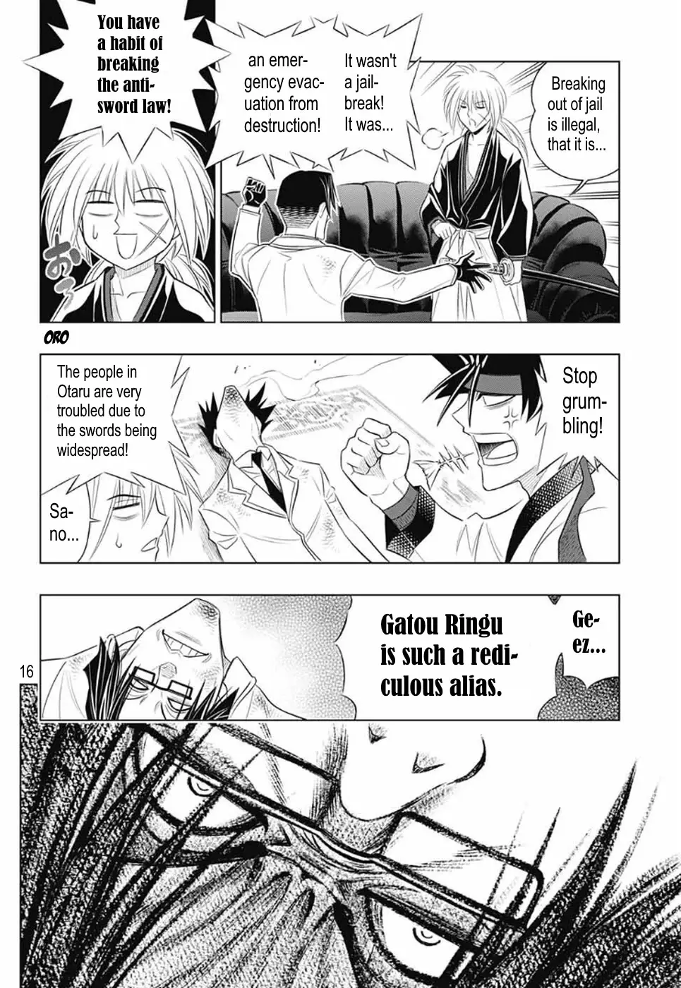 Rurouni Kenshin: Hokkaido Arc - 25 page 16