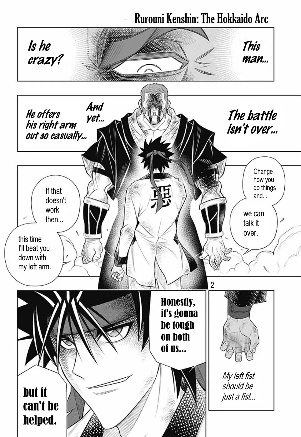 Rurouni Kenshin: Hokkaido Arc - 31 page 2