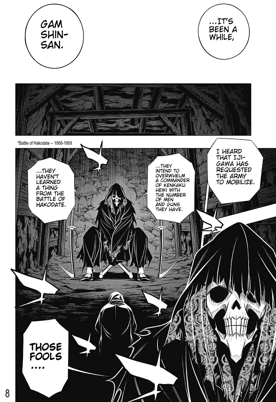 Rurouni Kenshin: Hokkaido Arc - 38 page 8