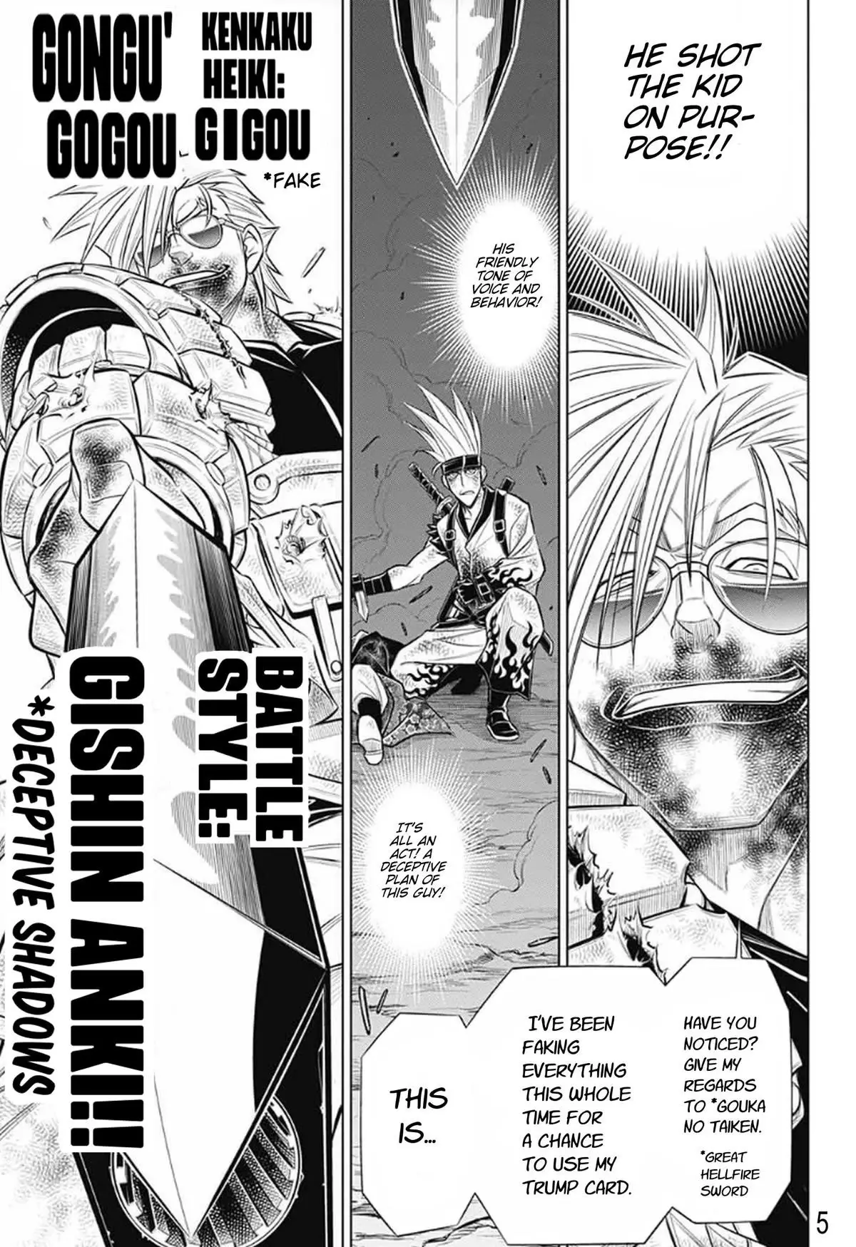 Rurouni Kenshin: Hokkaido Arc - 56 page 5-113cf0a5