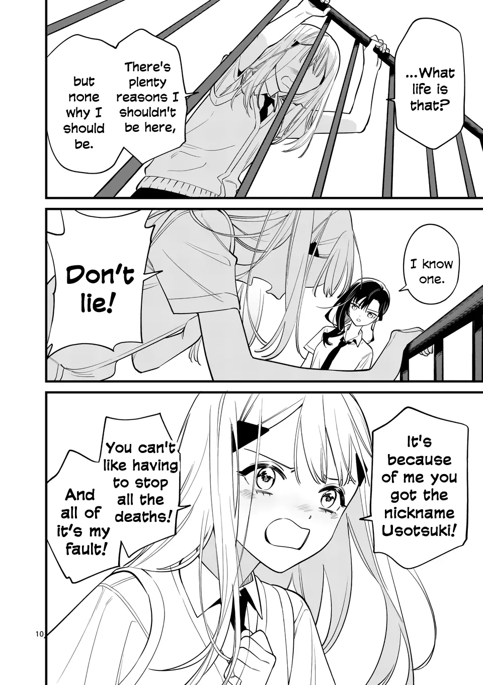 Liar Satsuki Can See Death - 82 page 10-2ab6c909