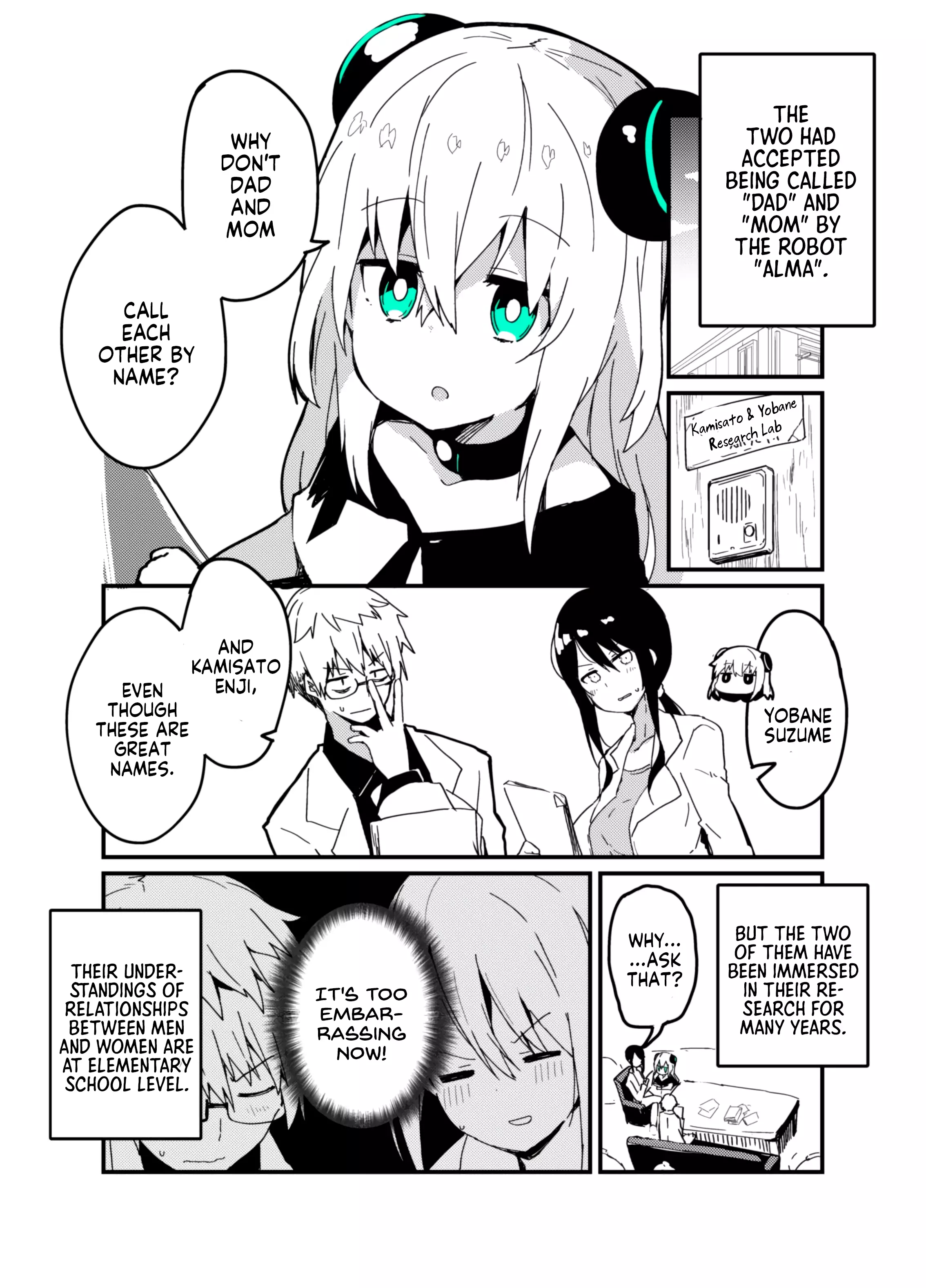 A Manga Where Genius Scientists Have Created The Greatest Robot Ever - 4 page 1