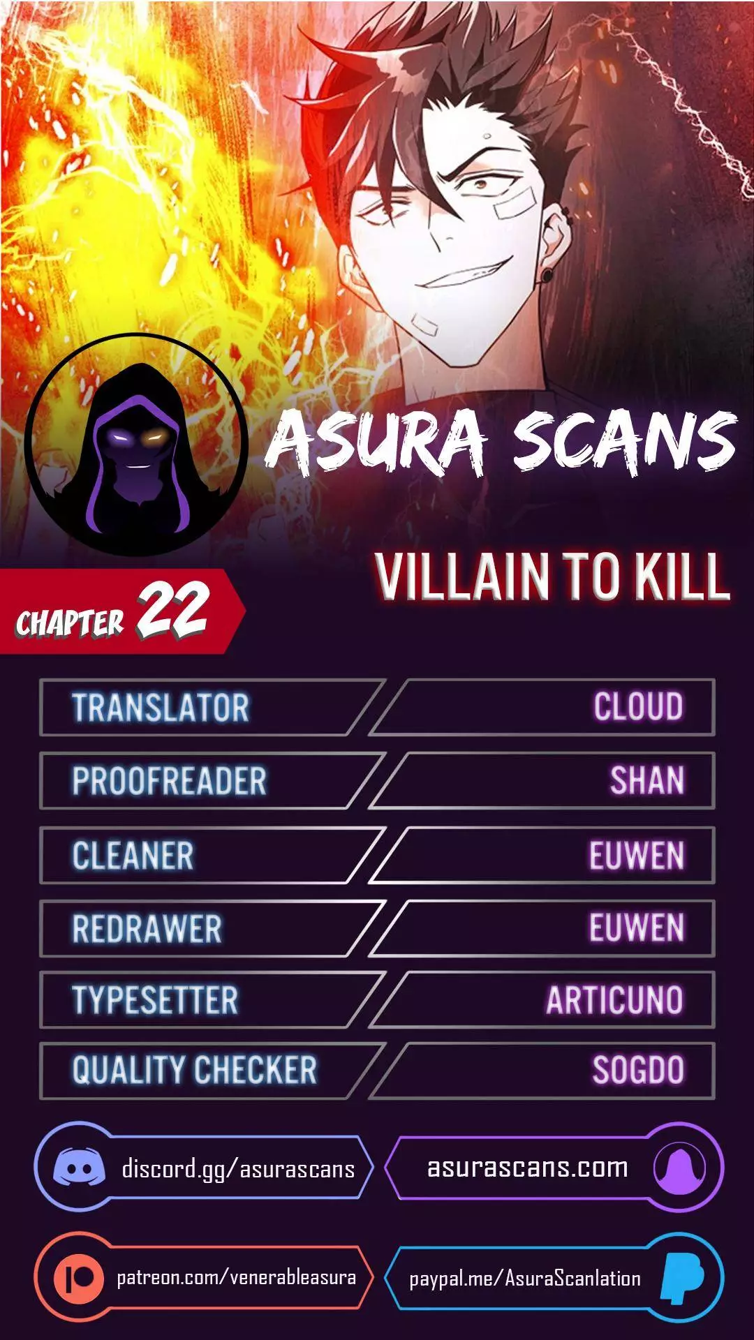 Villain To Kill - 22 page 1