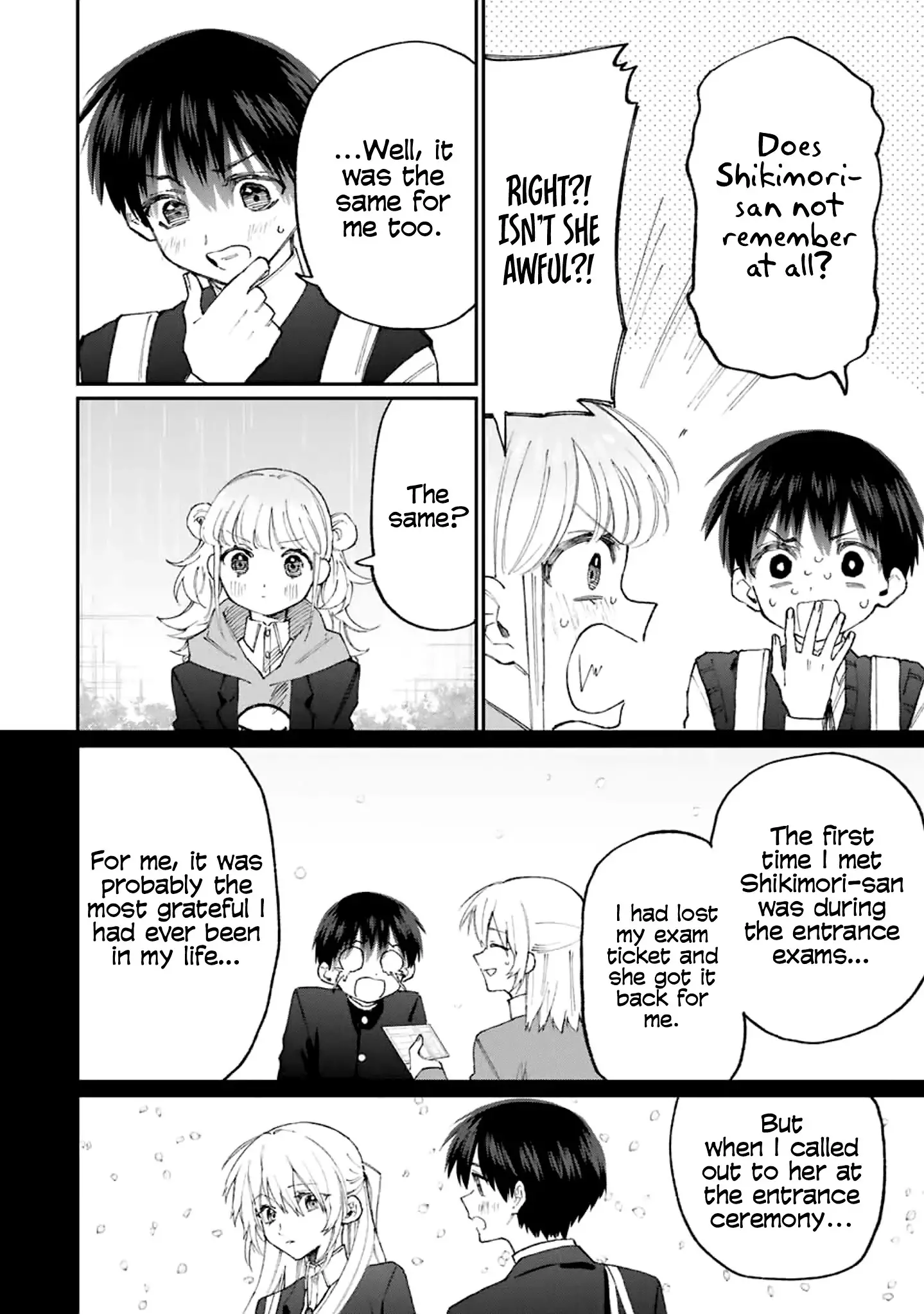 Shikimori's Not Just A Cutie - 131 page 3