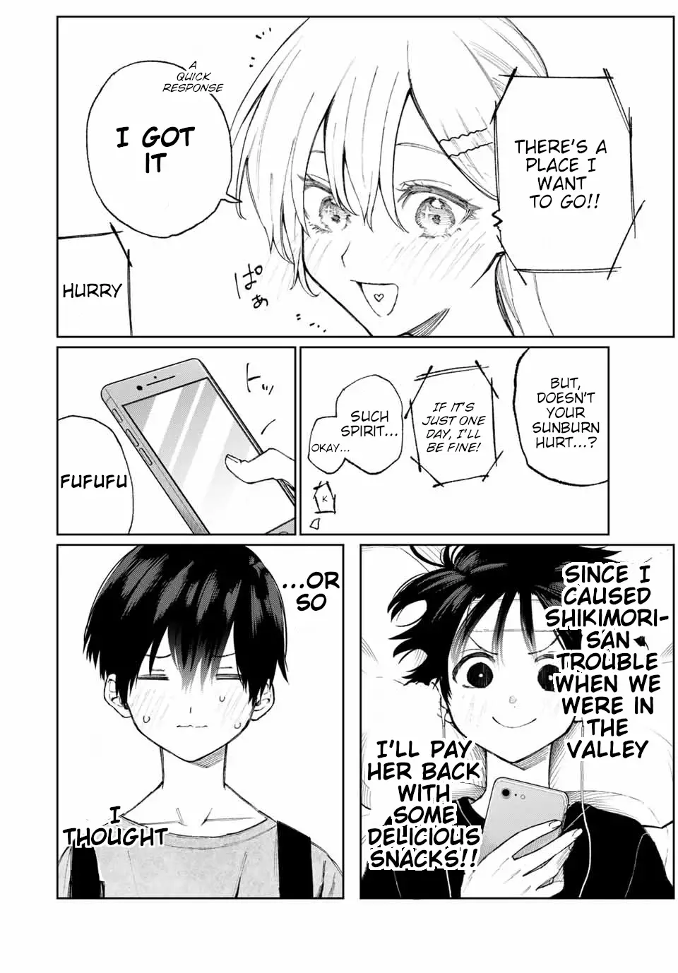 Shikimori's Not Just A Cutie - 32 page 3