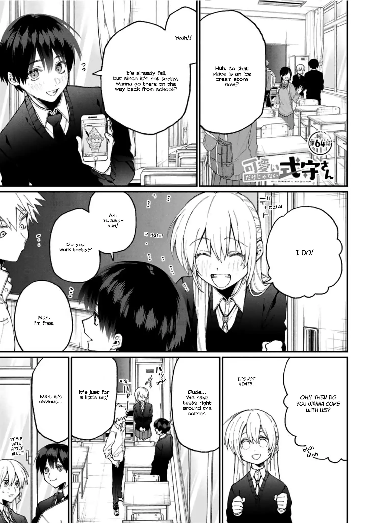 Shikimori's Not Just A Cutie - 64 page 1