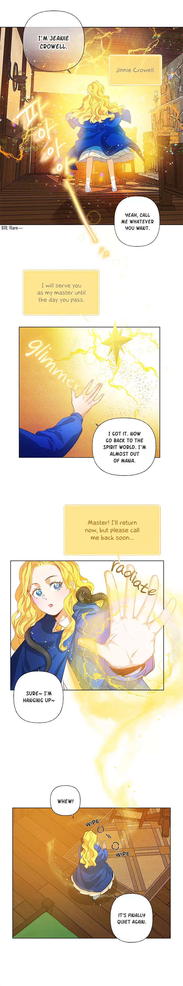 The Golden Haired Elementalist - 17 page 8