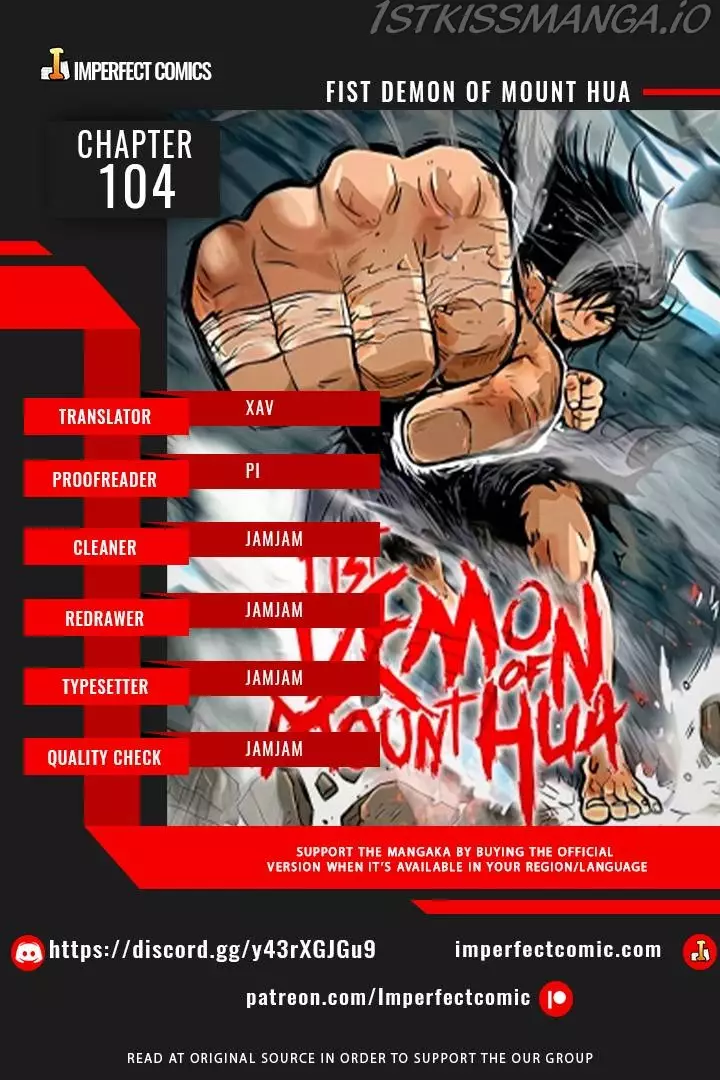 Fist Demon Of Mount Hua - 104 page 1-54acf3e6