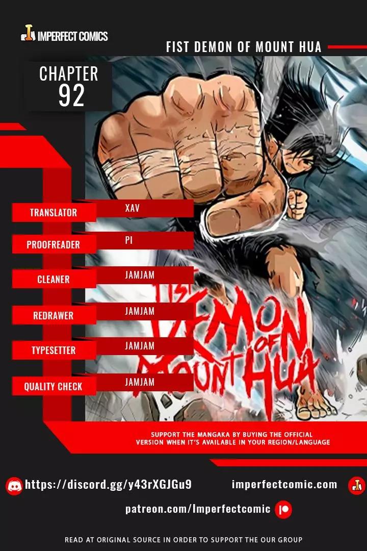 Fist Demon Of Mount Hua - 92 page 1-7f67654c
