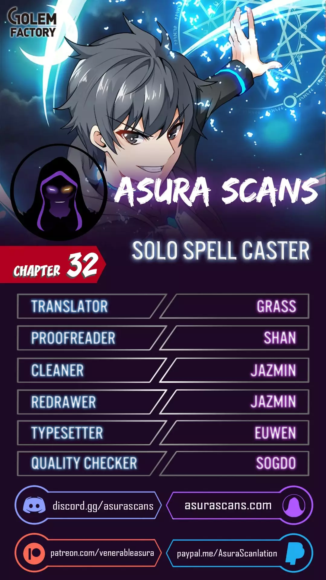 Solo Spell Caster - 32 page 1