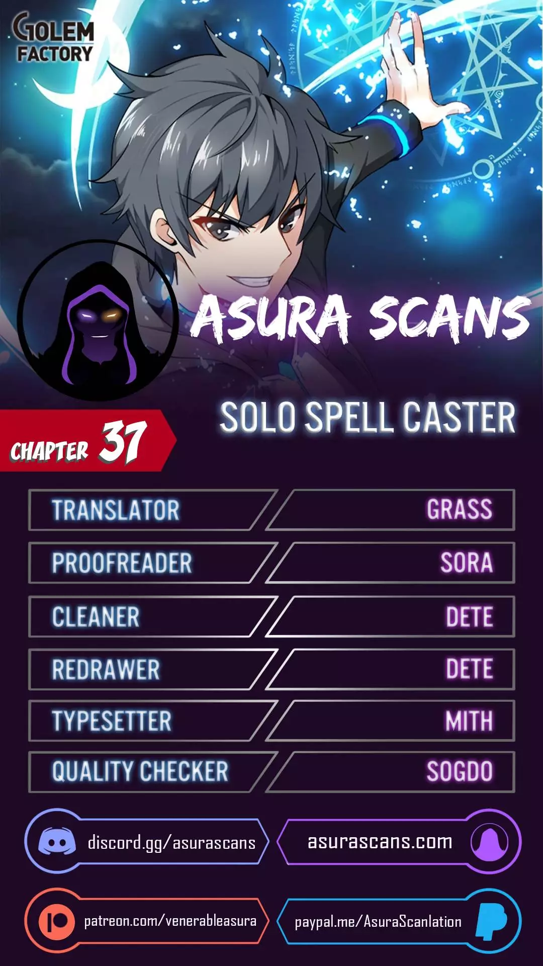 Solo Spell Caster - 37 page 1