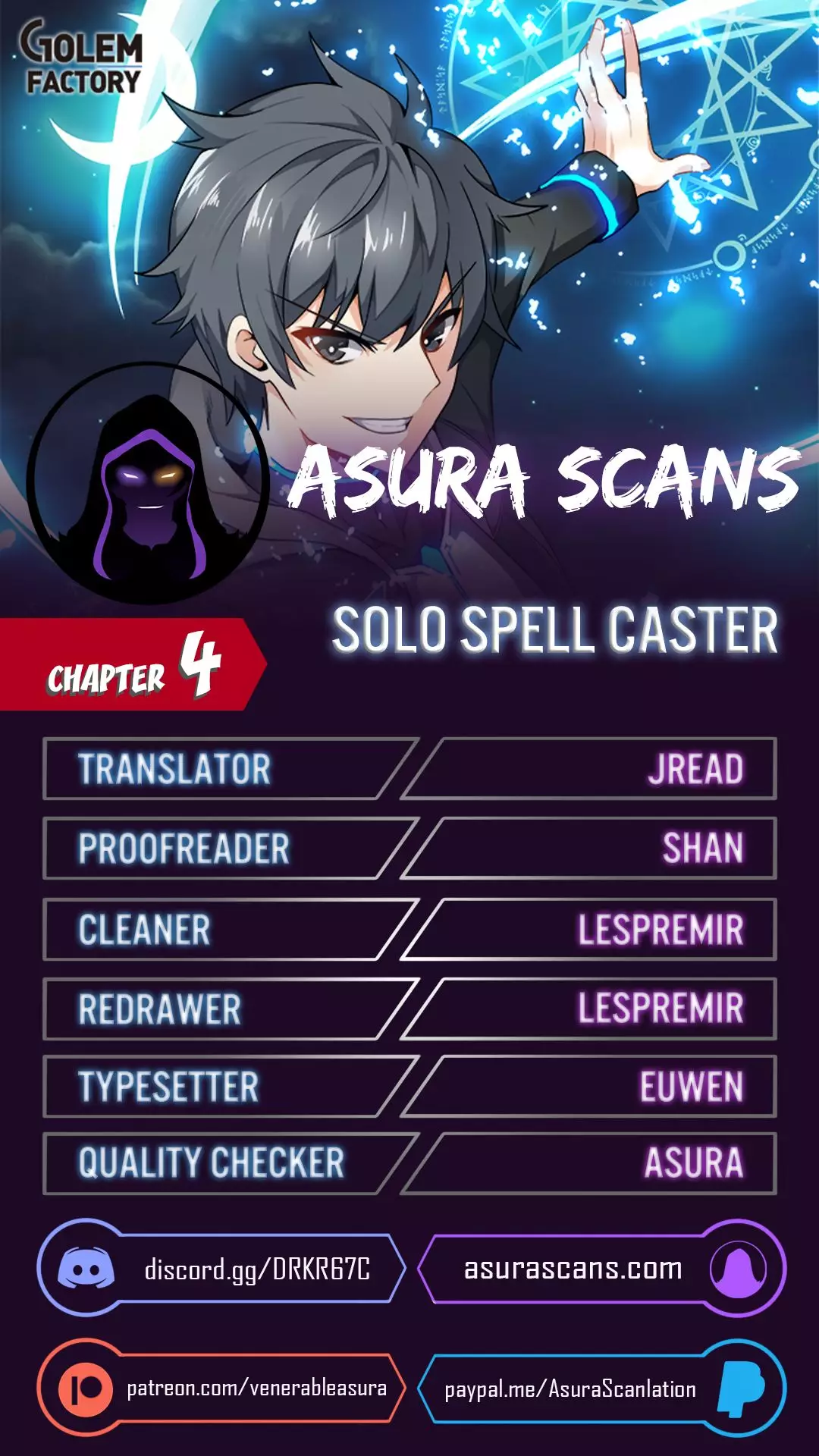 Solo Spell Caster - 4 page 1