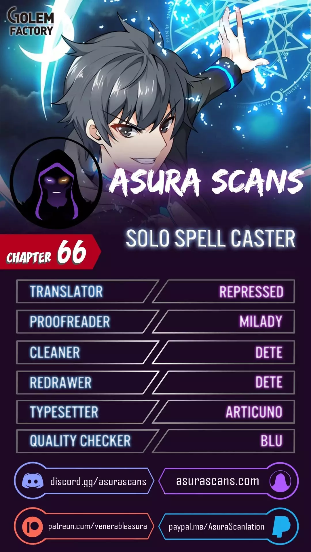 Solo Spell Caster - 66 page 1