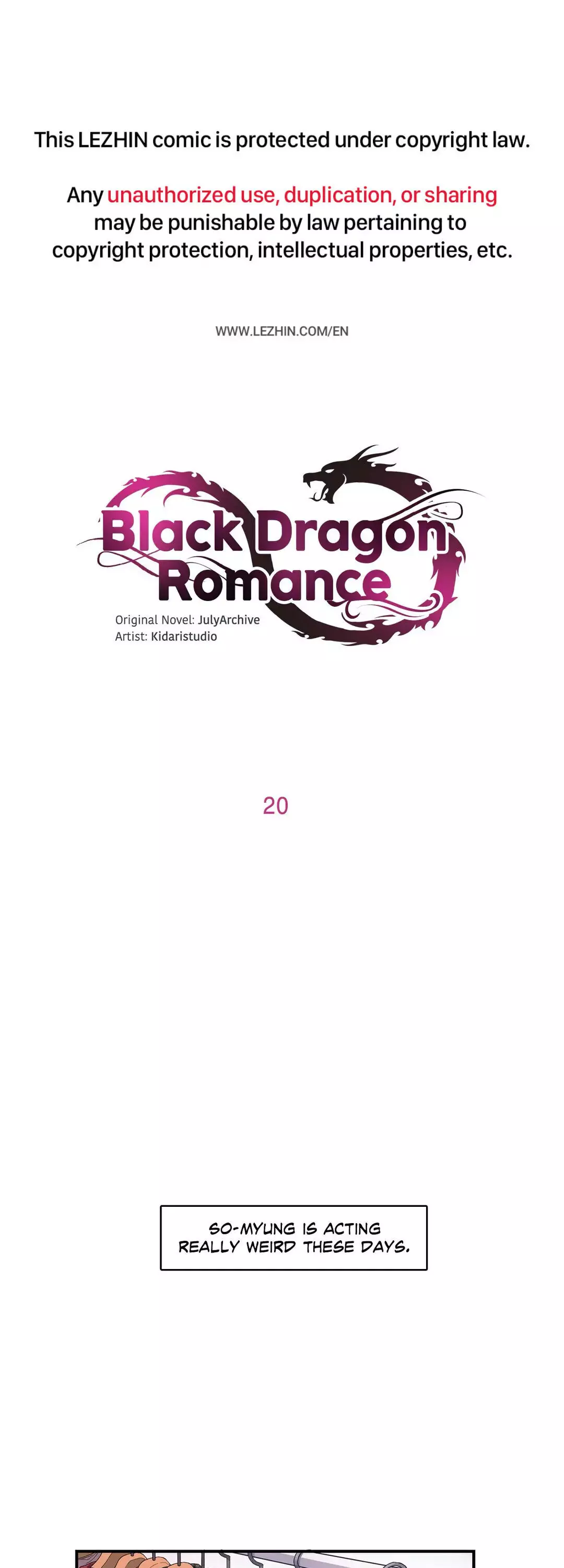 Black Dragon Romance - 20 page 1