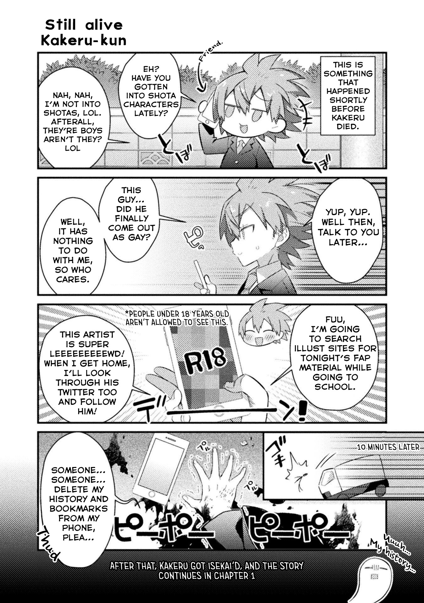 After Reincarnation, My Party Was Full Of Traps, But I'm Not A Shotacon! - 13.5 page 12
