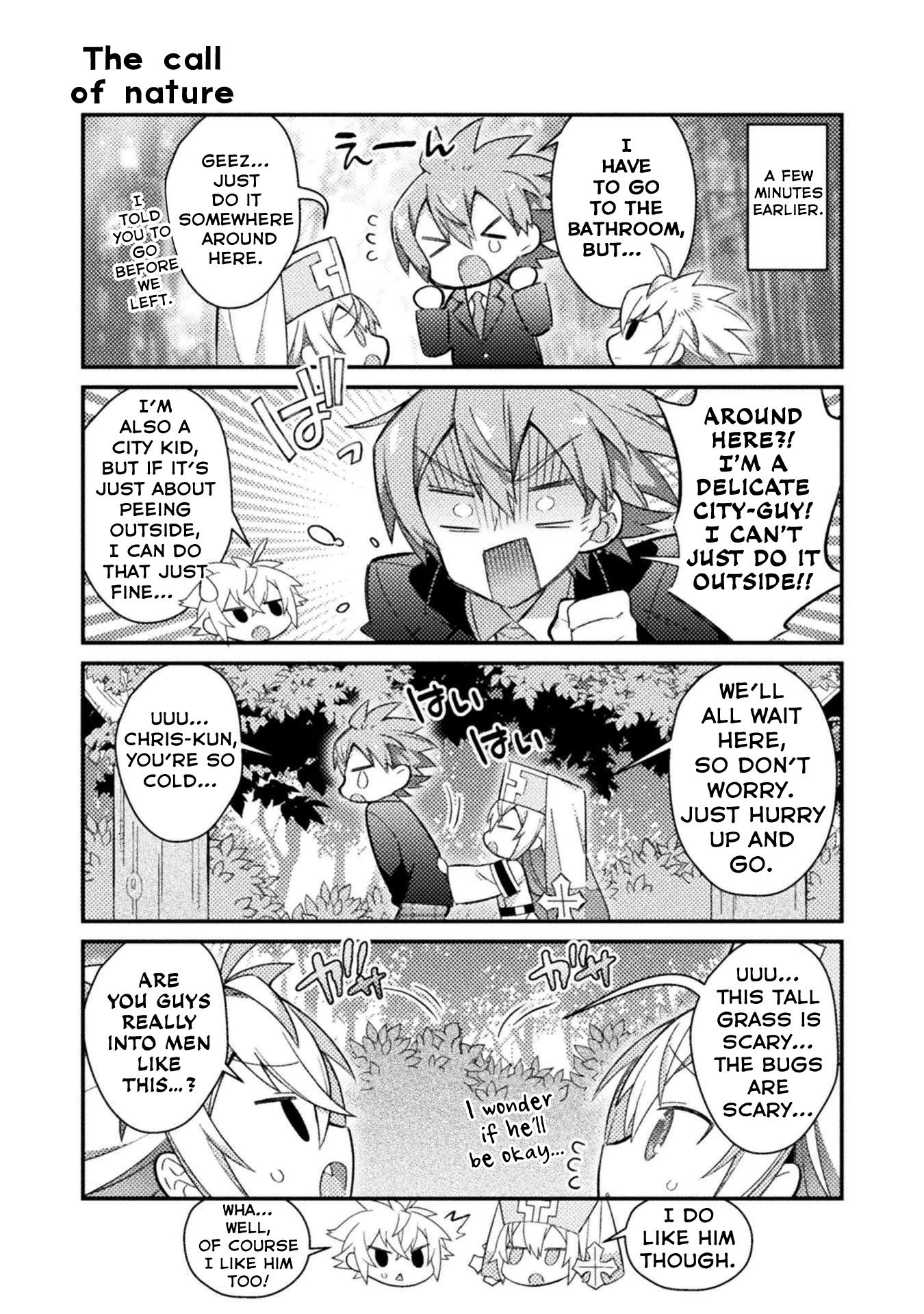 After Reincarnation, My Party Was Full Of Traps, But I'm Not A Shotacon! - 14 page 3