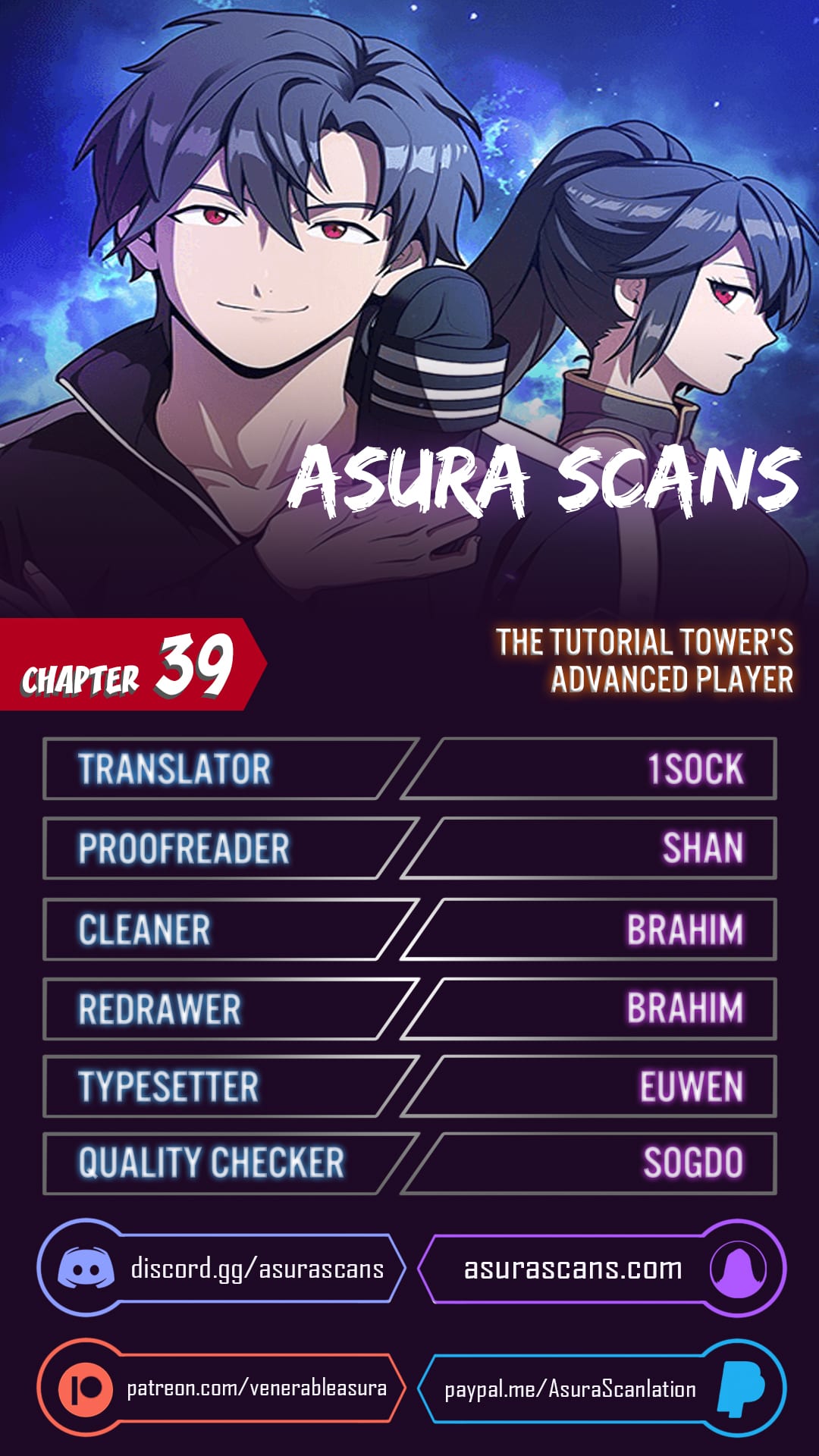 The Tutorial Tower's Advanced Player - 39 page 1