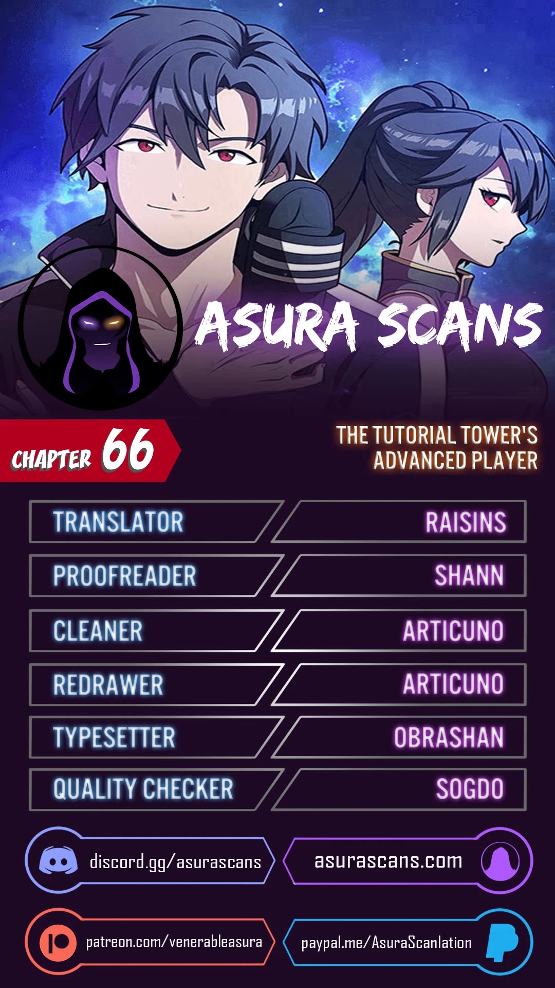 The Tutorial Tower's Advanced Player - 66 page 1